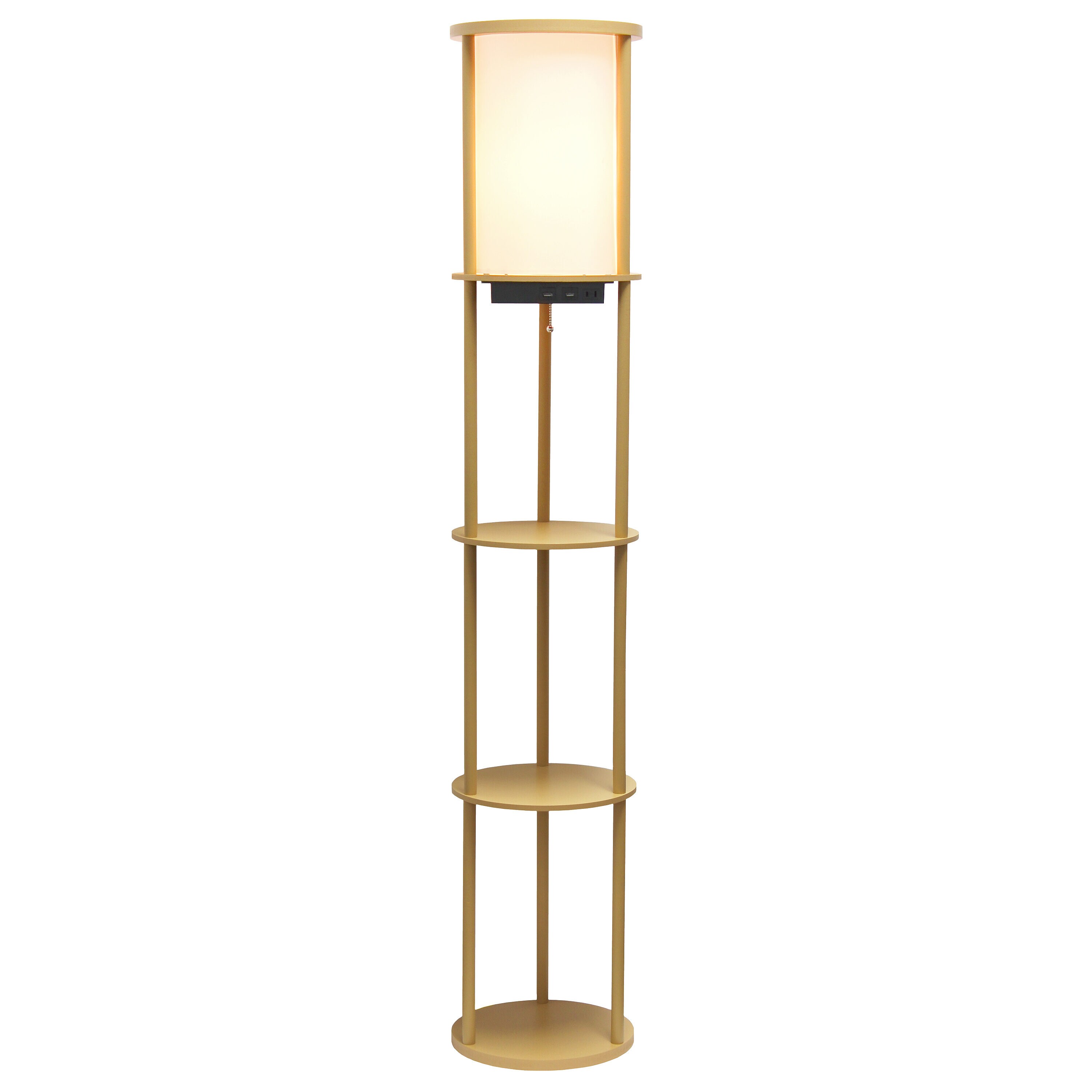 Simple Designs LF2010-TAN floorlamps - View #3