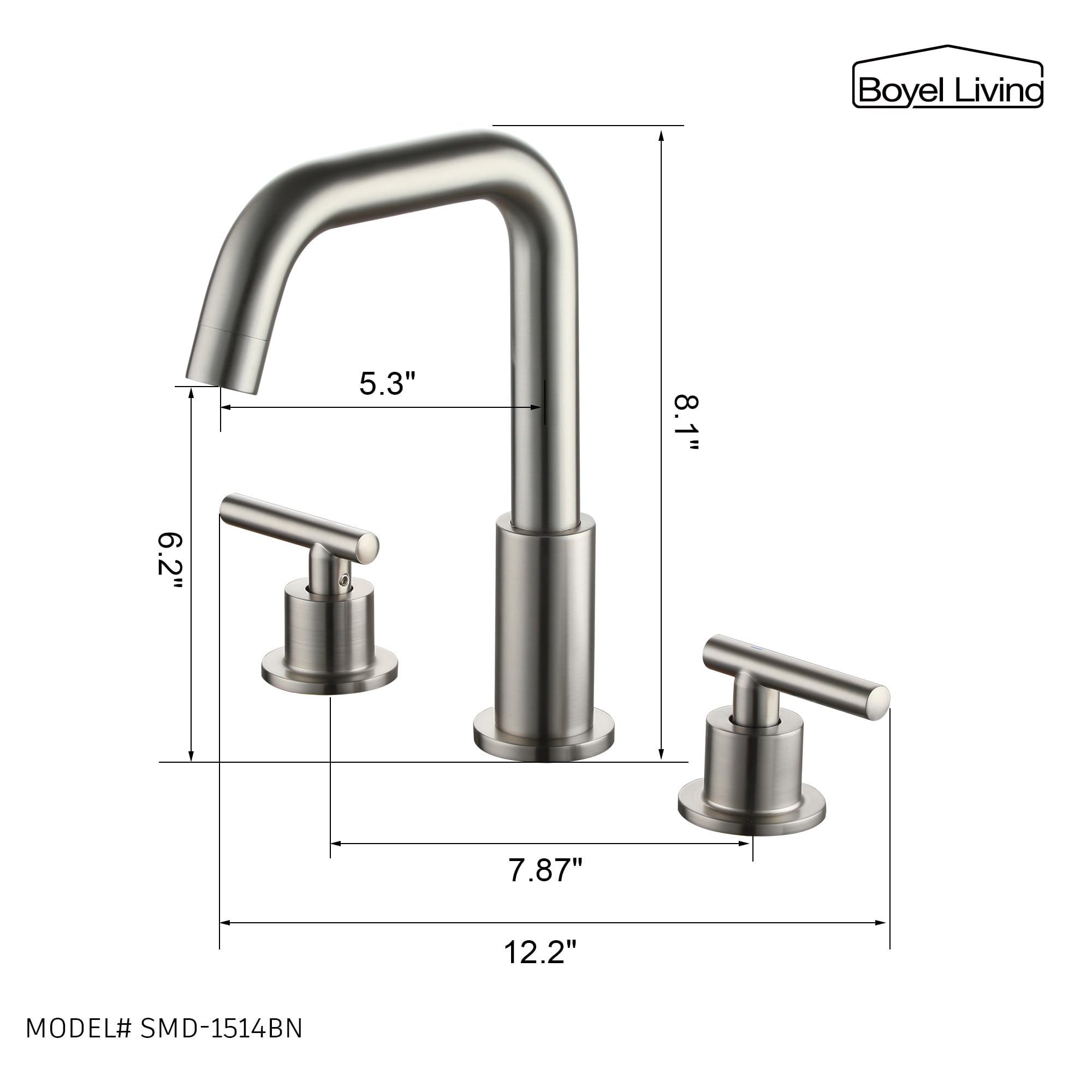 Clihome SMD-1514BN Lavatory-Faucets - View #4