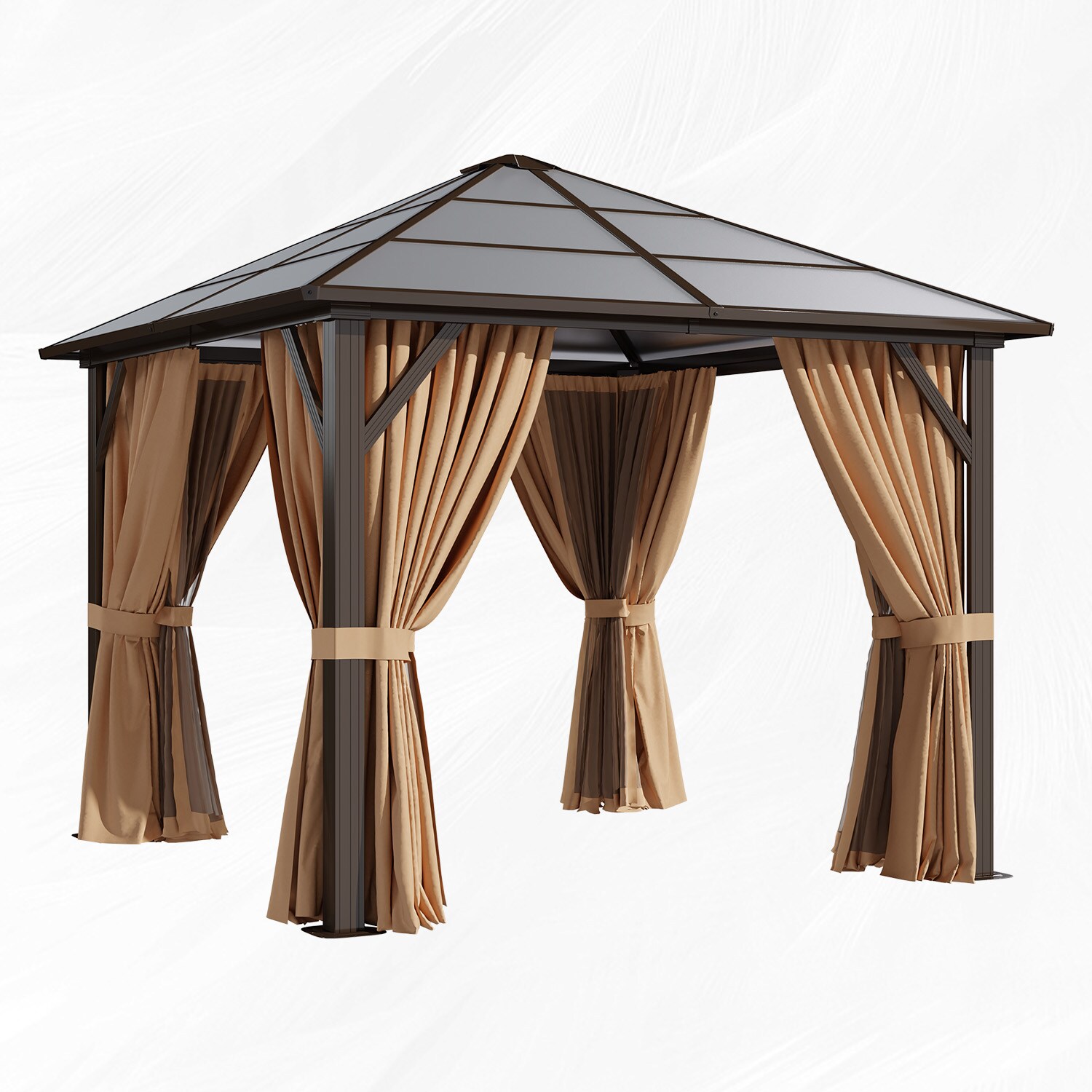 AOXUN AX-0701010B34 Wood-Resin-Gazebos - View #8