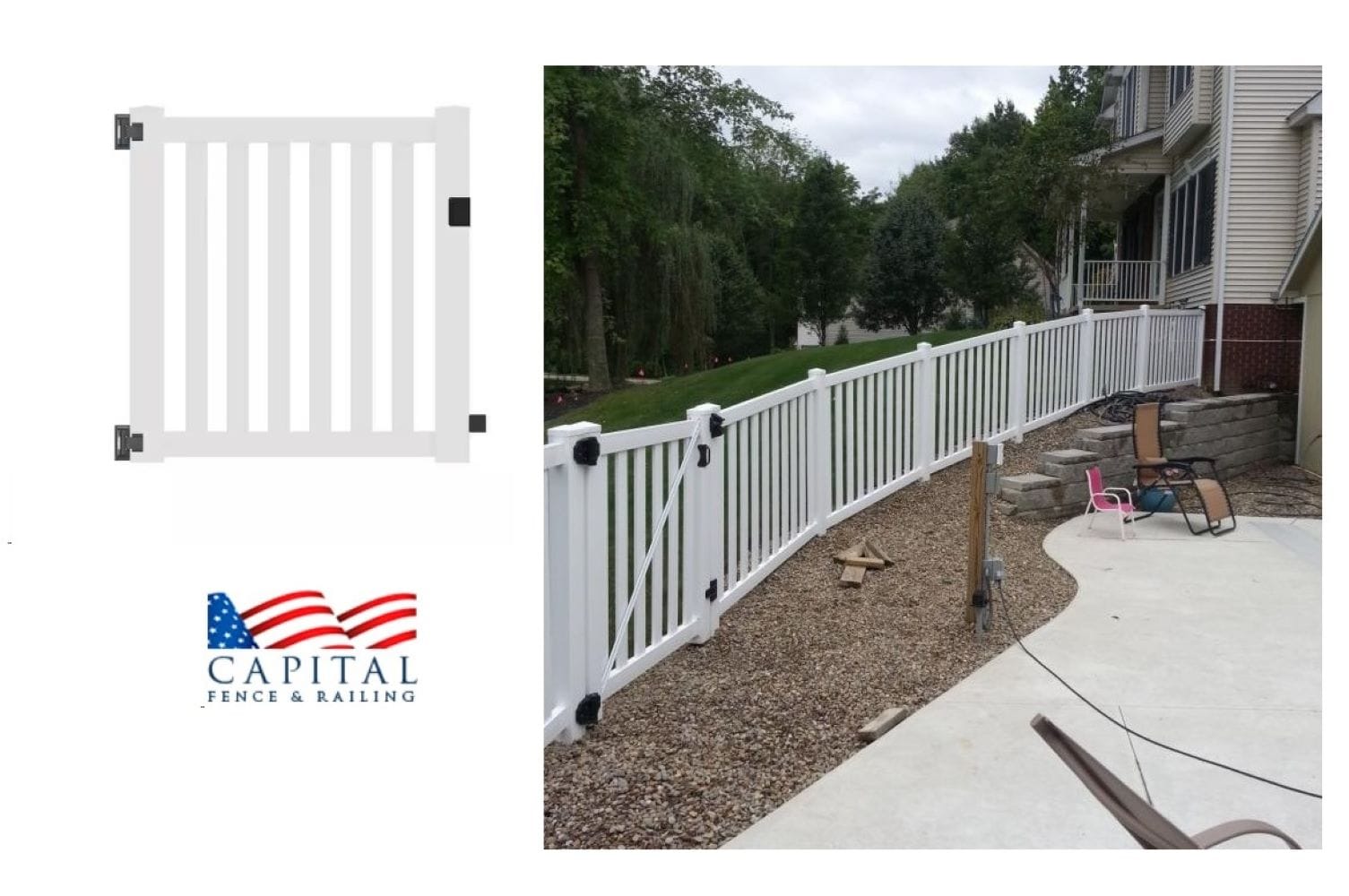 Capital Railing VGC3W44W Vinyl-Fence-Panels - View #3