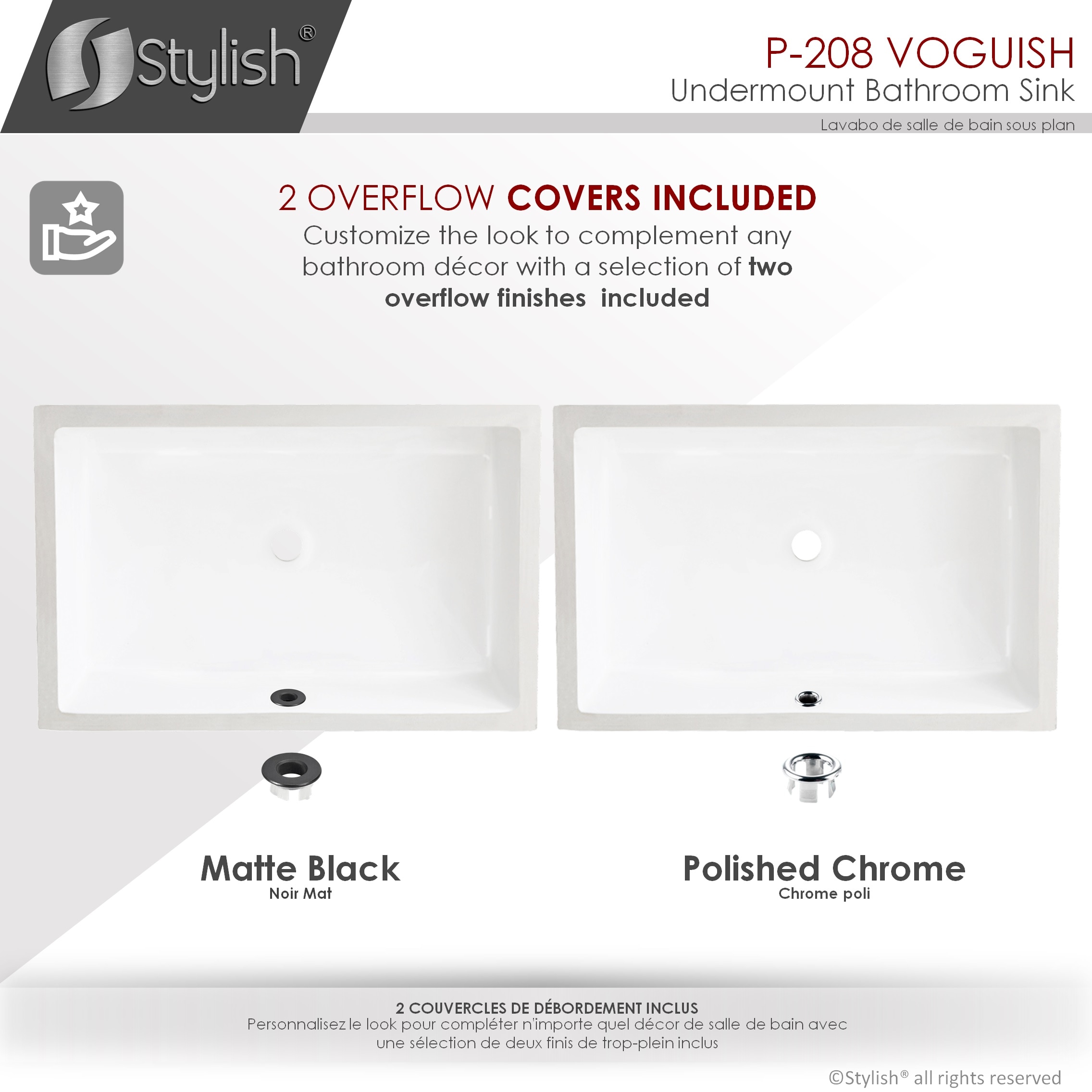 Stylish P-208 Bath-Sink - View #8