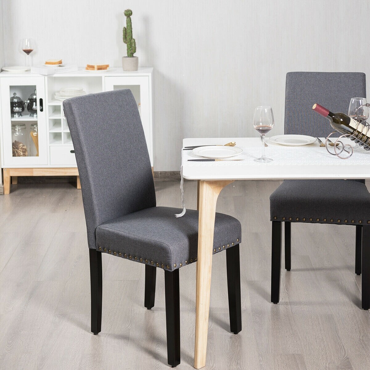 WELLFOR HW-HWY2-65395GR Dining-Chairs - View #11
