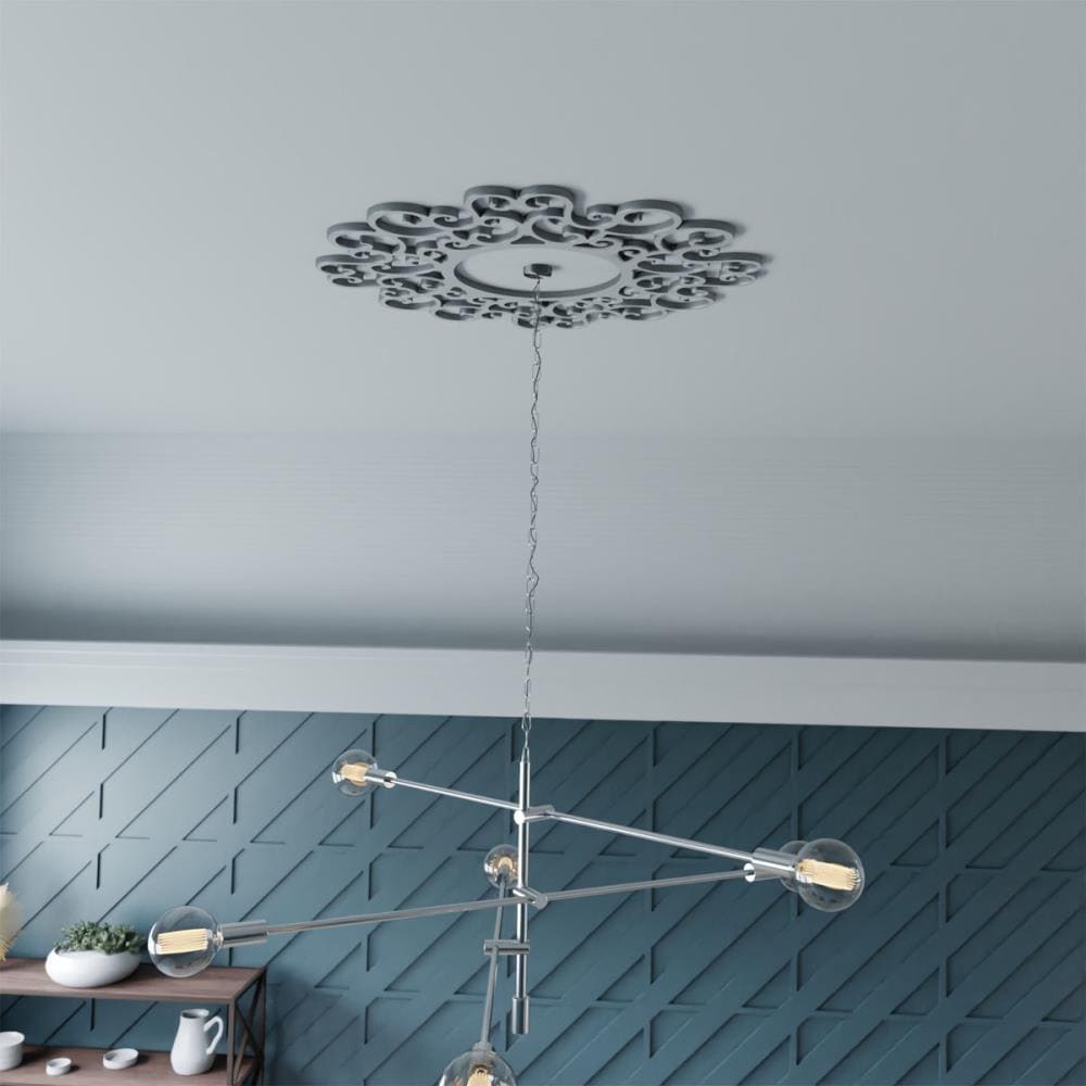 Ekena Millwork CMPP18RESNI Ceiling-Medallions - View #7