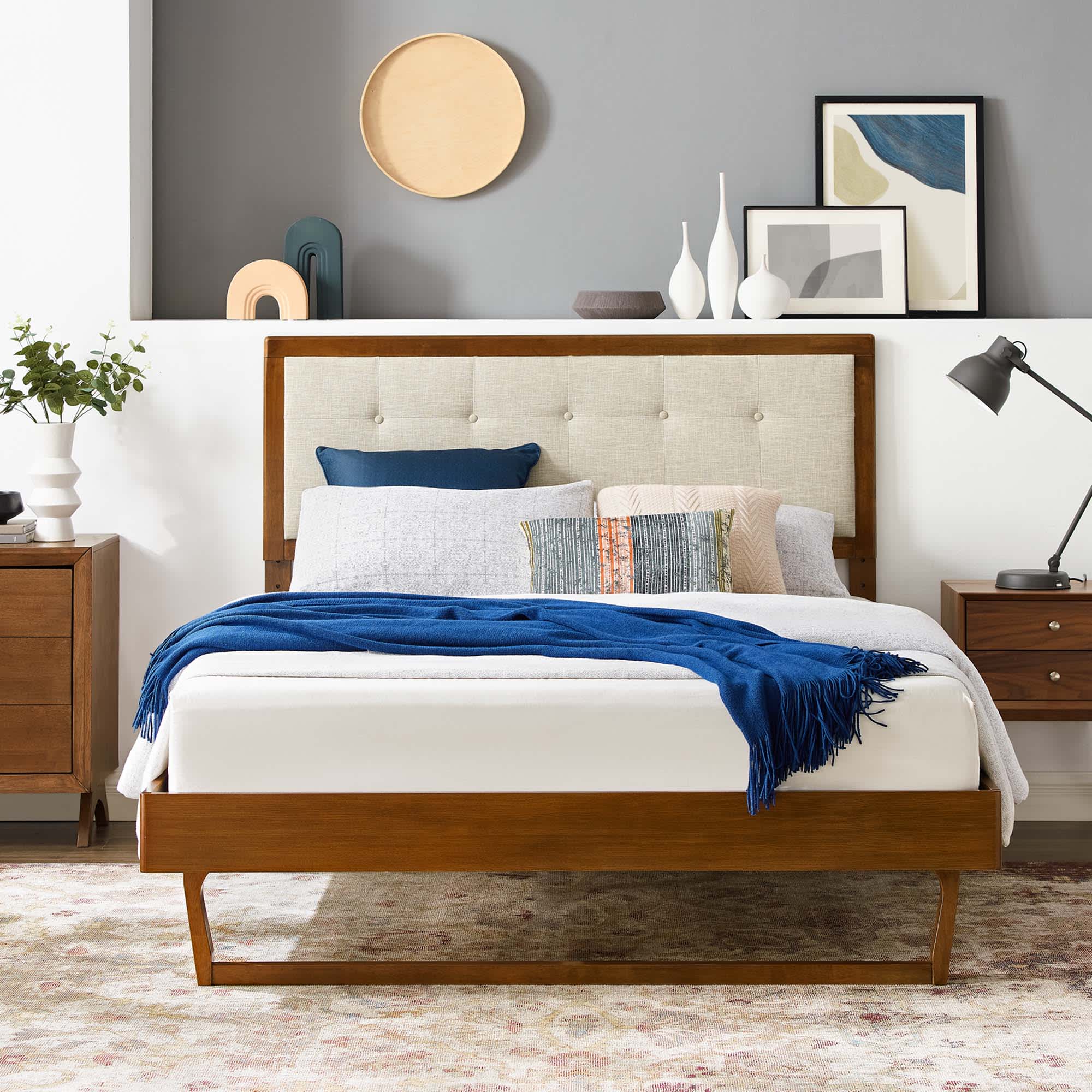 Modway MOD-6384-WAL-BEI beds - View #4