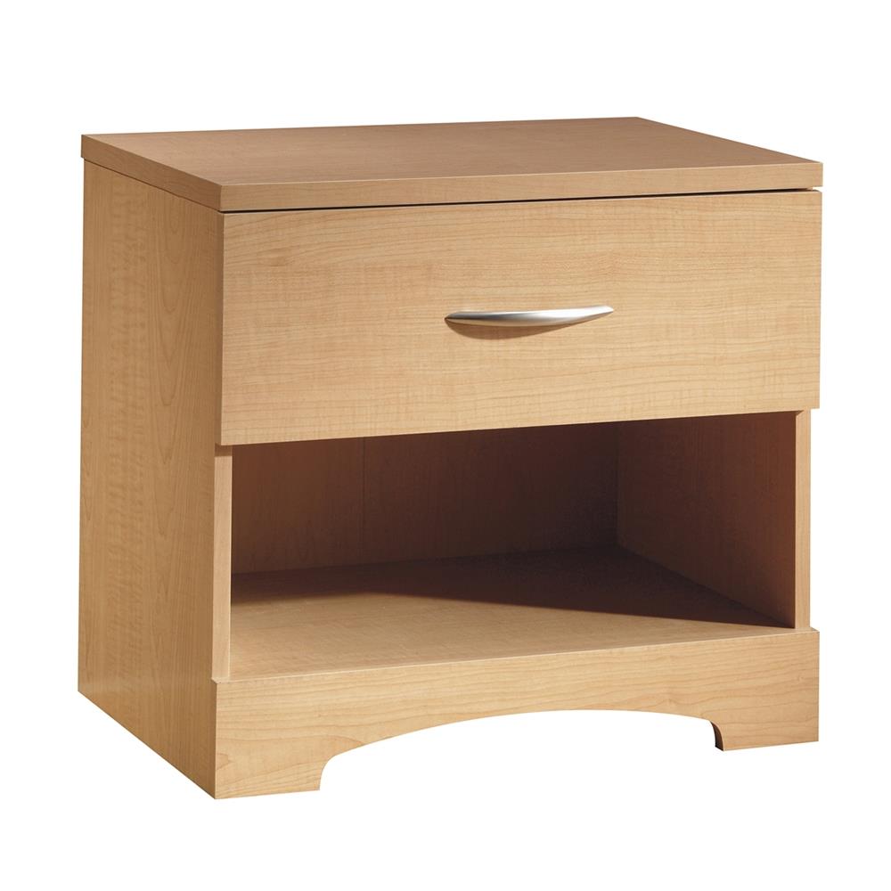 light maple nightstand