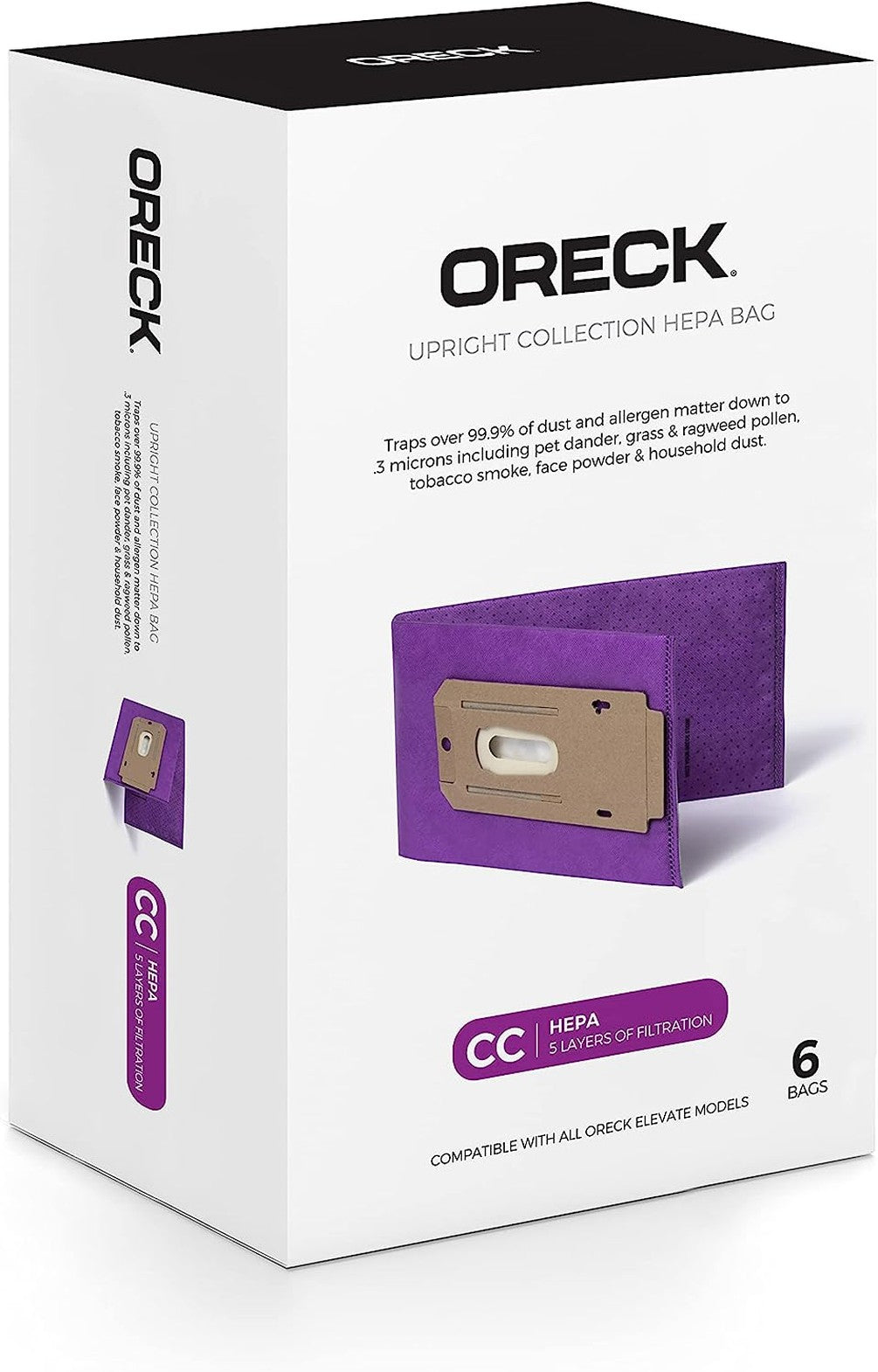 Oreck AK1CC6HX1-LWS1 Vacuum-Bags - View #2