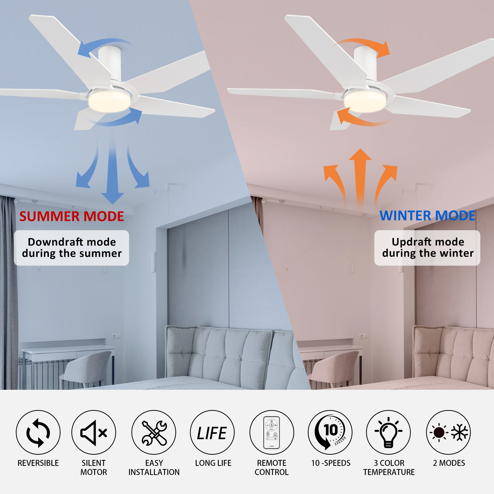 CARRO USA LCFR485B-L21-W1-1-FM Ceiling-Fans - View #4