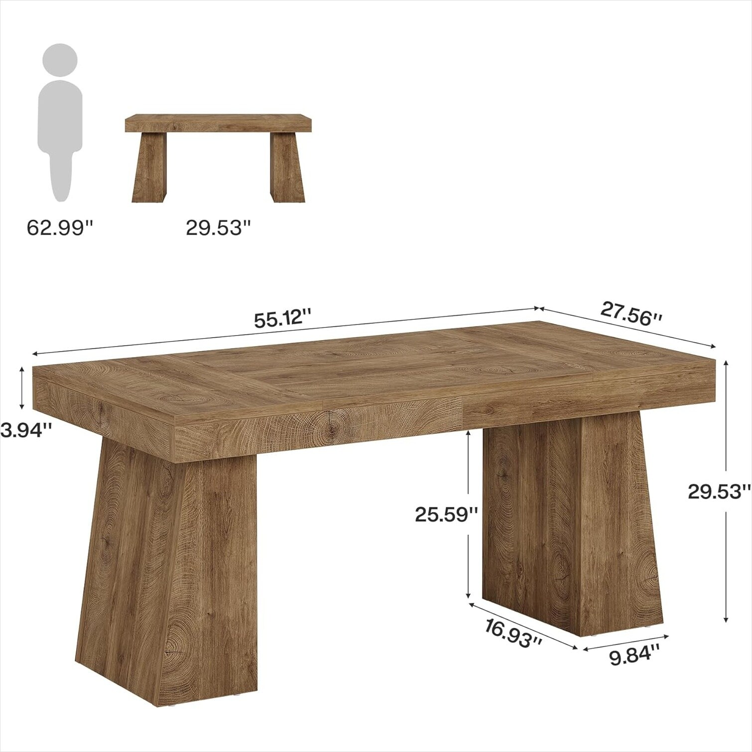 SunJet PSWO3415DD4N desks - View #3
