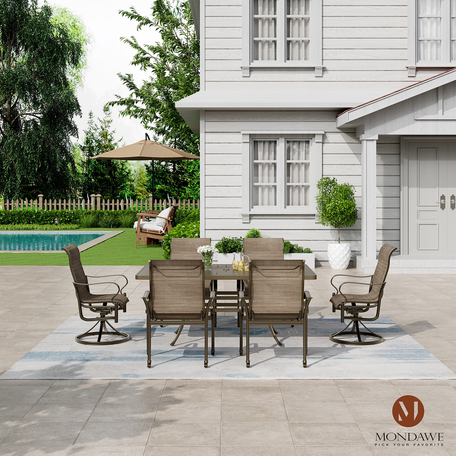 Mondawe MO-ODRDHMCB Patio-Dining-Sets - View #4