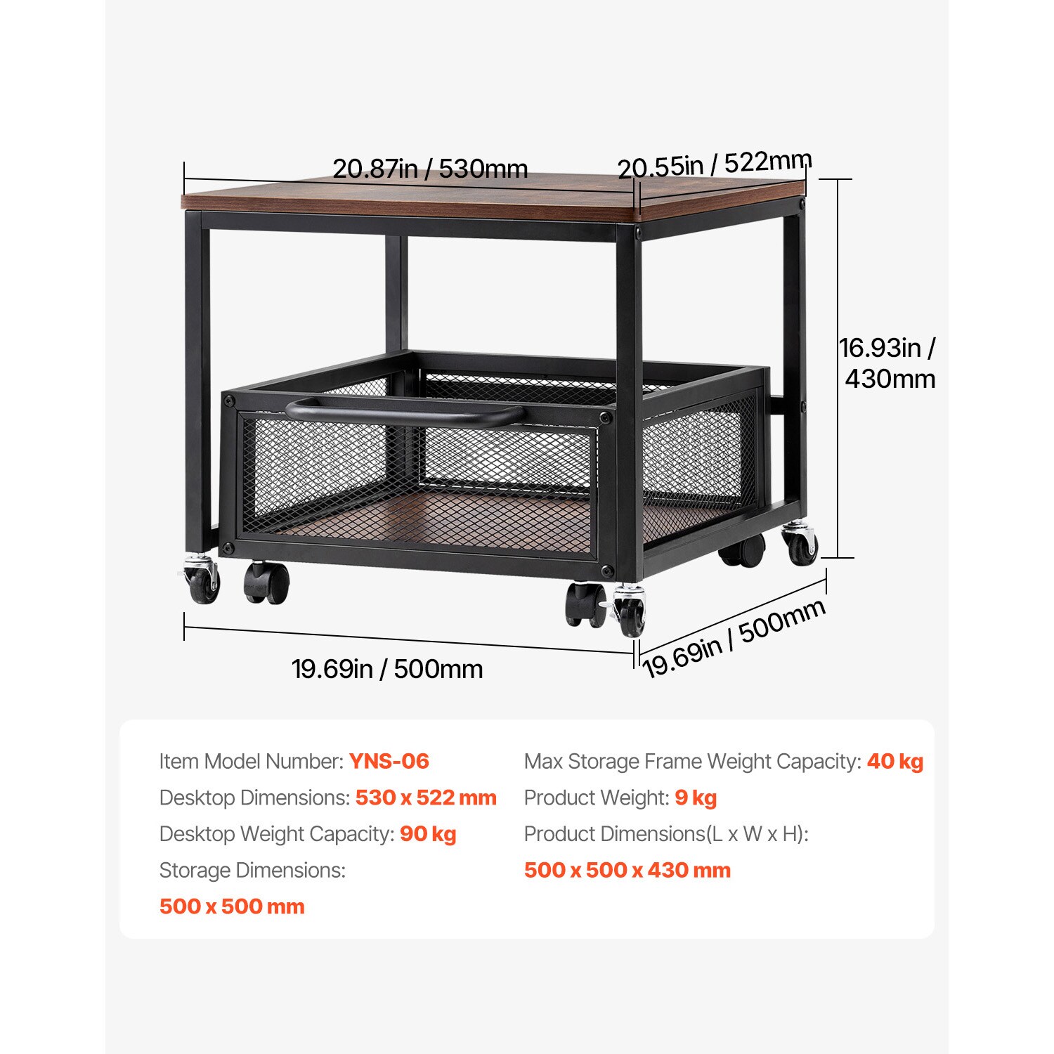 LUXEYARD DS-R-O-845 Utility-Carts - View #2