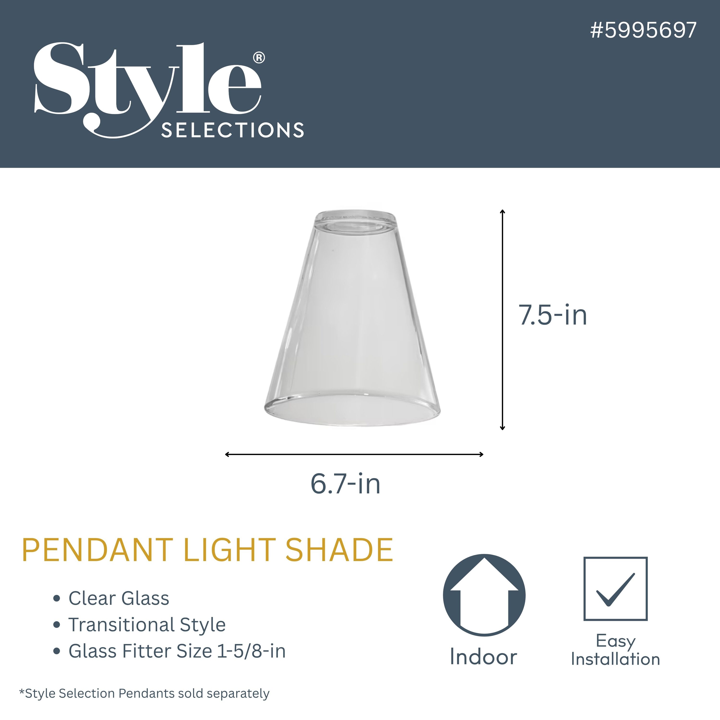 Style Selections N211C Light-Shades - View #3