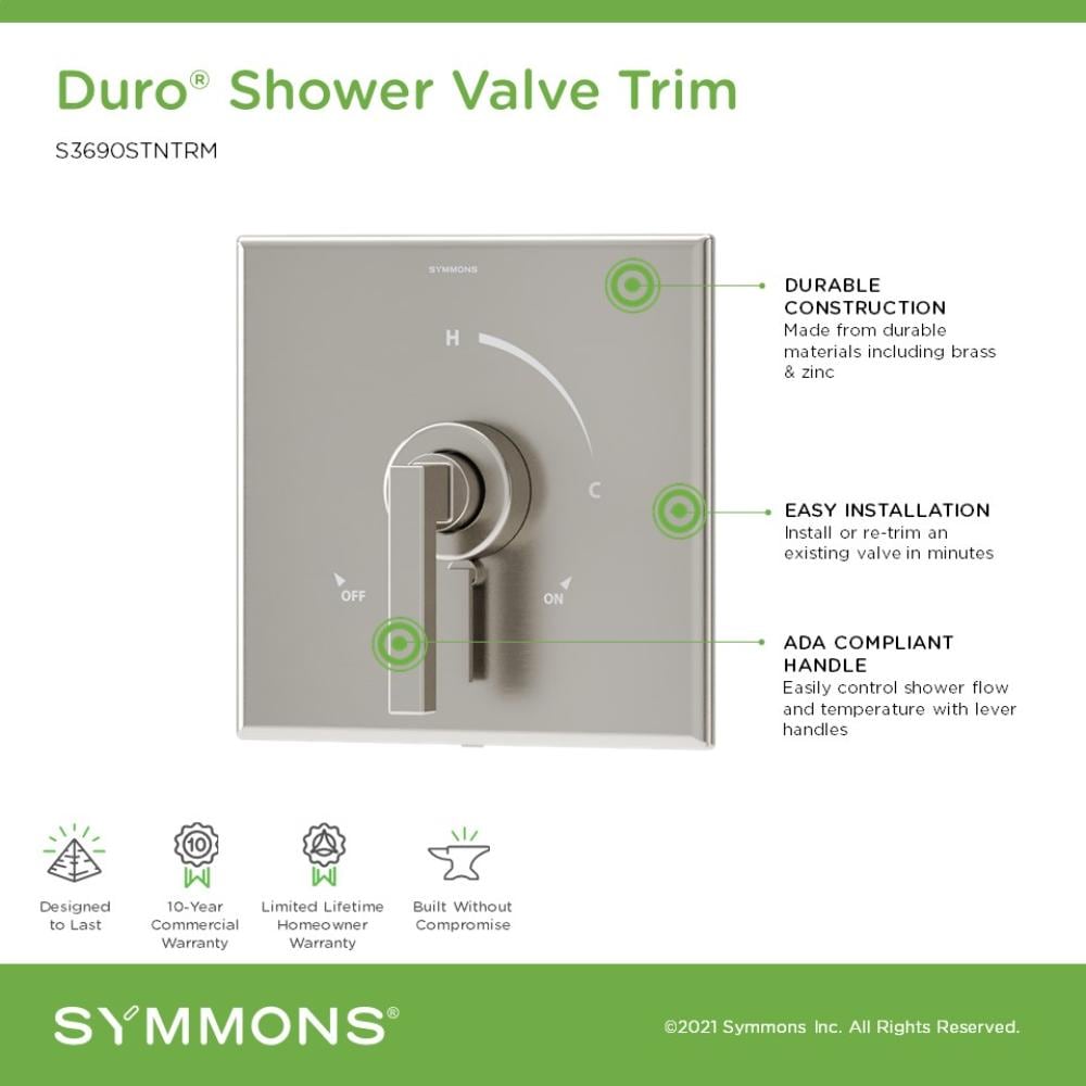 Symmons S3690STNTRM Shower-Handles - View #3