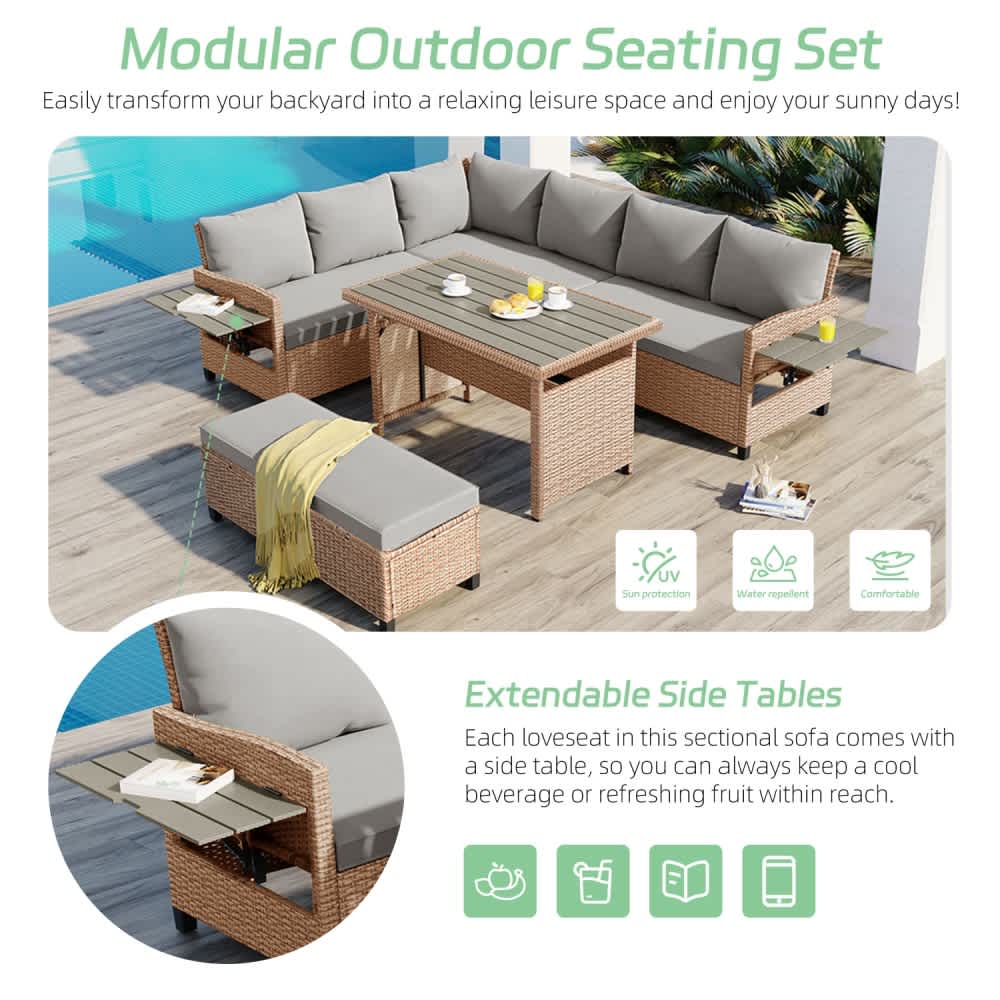 JUJABU 326PATIO-70 Patio-Conversation-Sets - View #4
