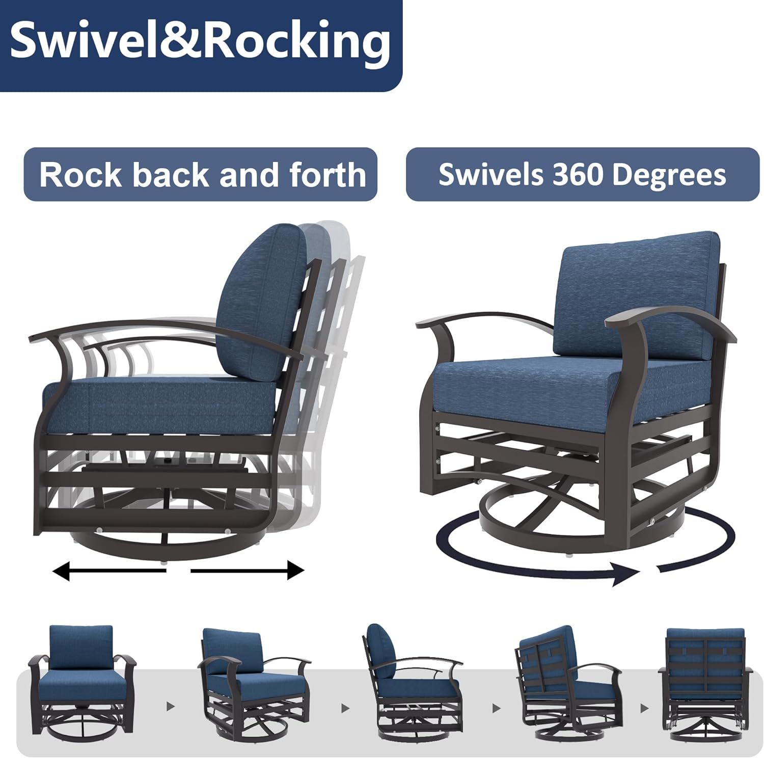 ALAULM LS-ASR-NAVY Patio-Chairs - View #7