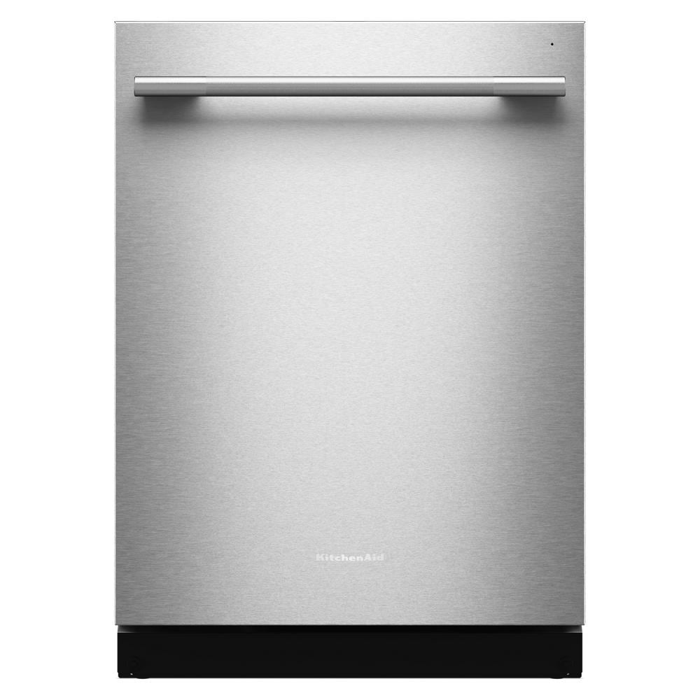 KitchenAid KDTS324SPS 24-in Top Control Built-in Dishwasher ( PrintShield Stainless ) With Third Rack, Express Wash, ProWash , 41-Decibel