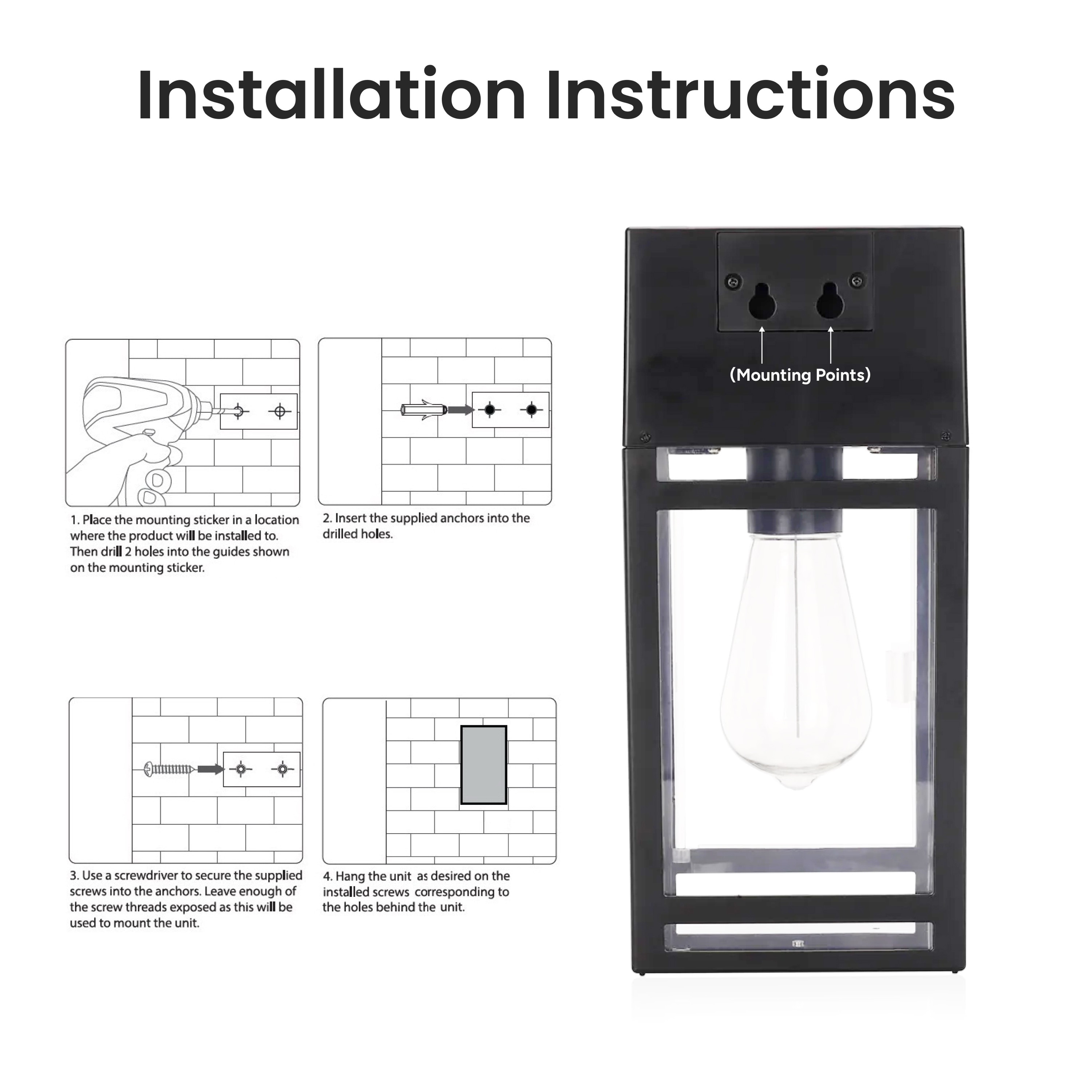 TECHKO STL-209 Outdoor-Wall-Lighting - View #9