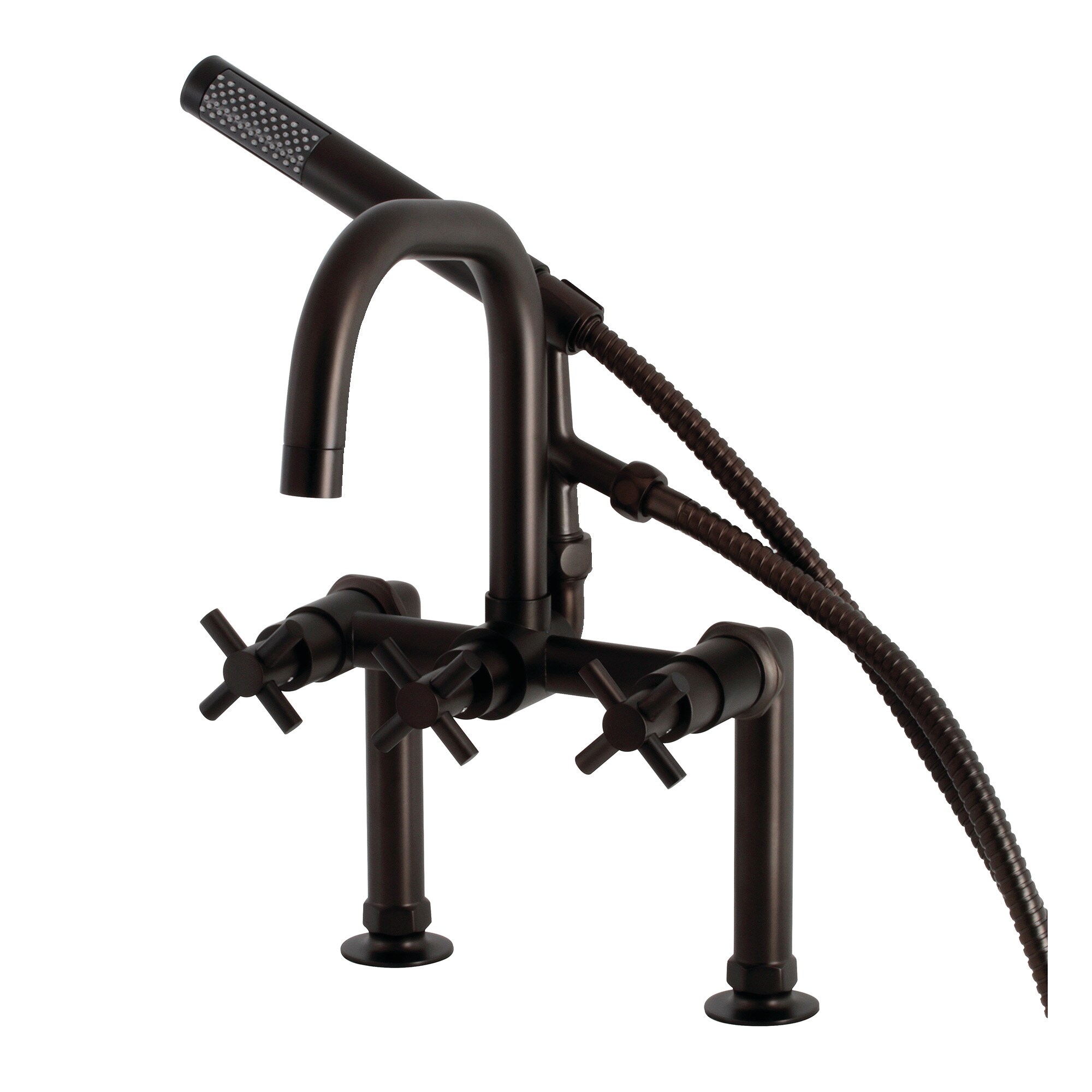 Kingston Brass WLAE8405DX Roman-Tub-Faucets - View #2