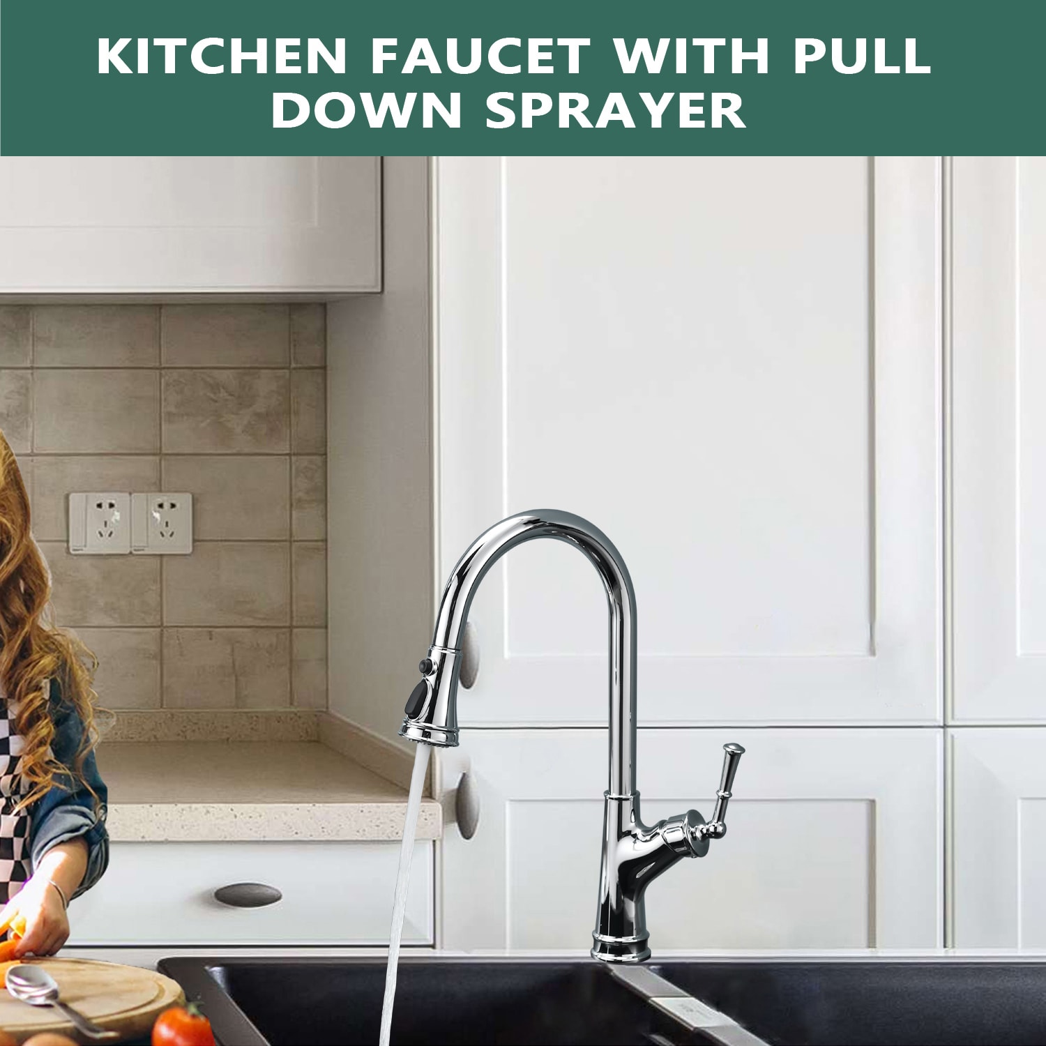 Maincraft 079HK80CH Kitchen-Faucets - View #9
