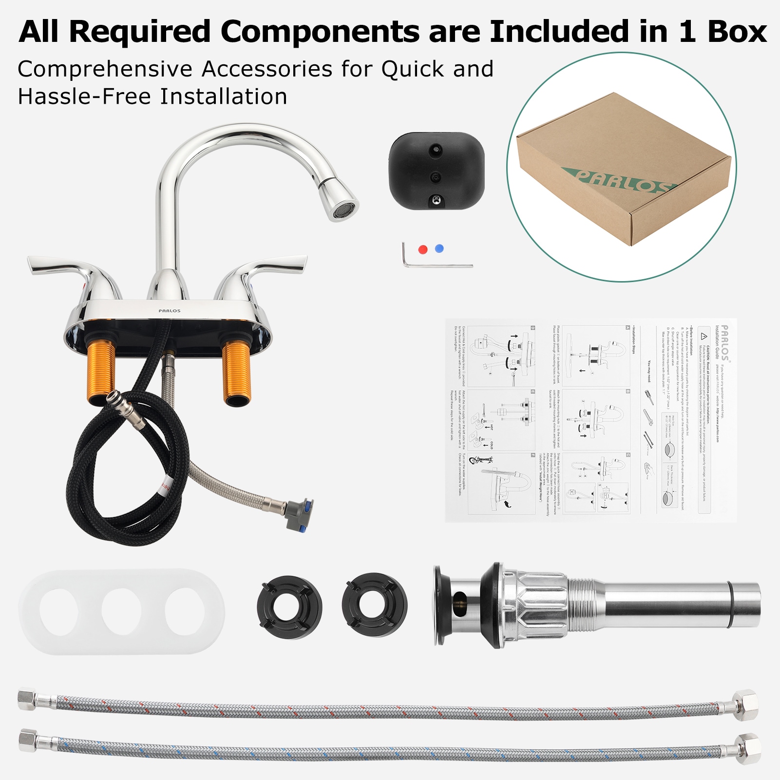 PARLOS 1438901P Lavatory-Faucets - View #8