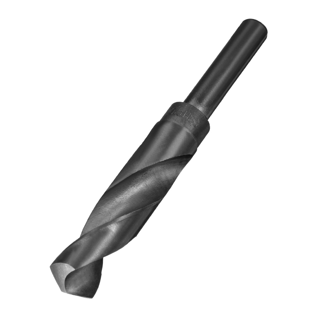 Unique Bargains Reduced Shank Drill Bit 20.5mm Black Nitride Coated with 1/2 Inch Straight Shank High Speed Steel HSS 9341 Twist Drill Bit for Stainless Steel Alloy Metal Plastic #S26031700UX4199