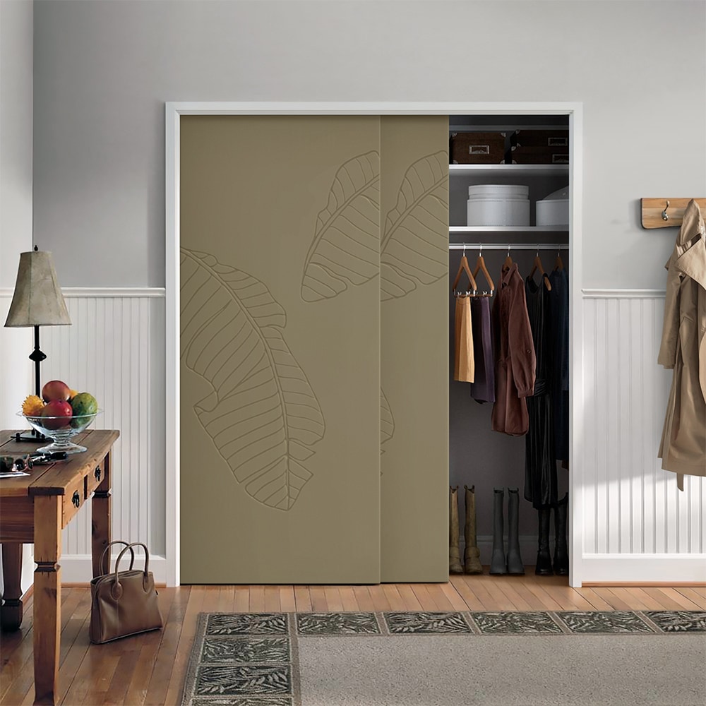 CALHOME CMD-CNC232-96X42SL(2 Bifold-Sliding-Closet-Doors - View #2