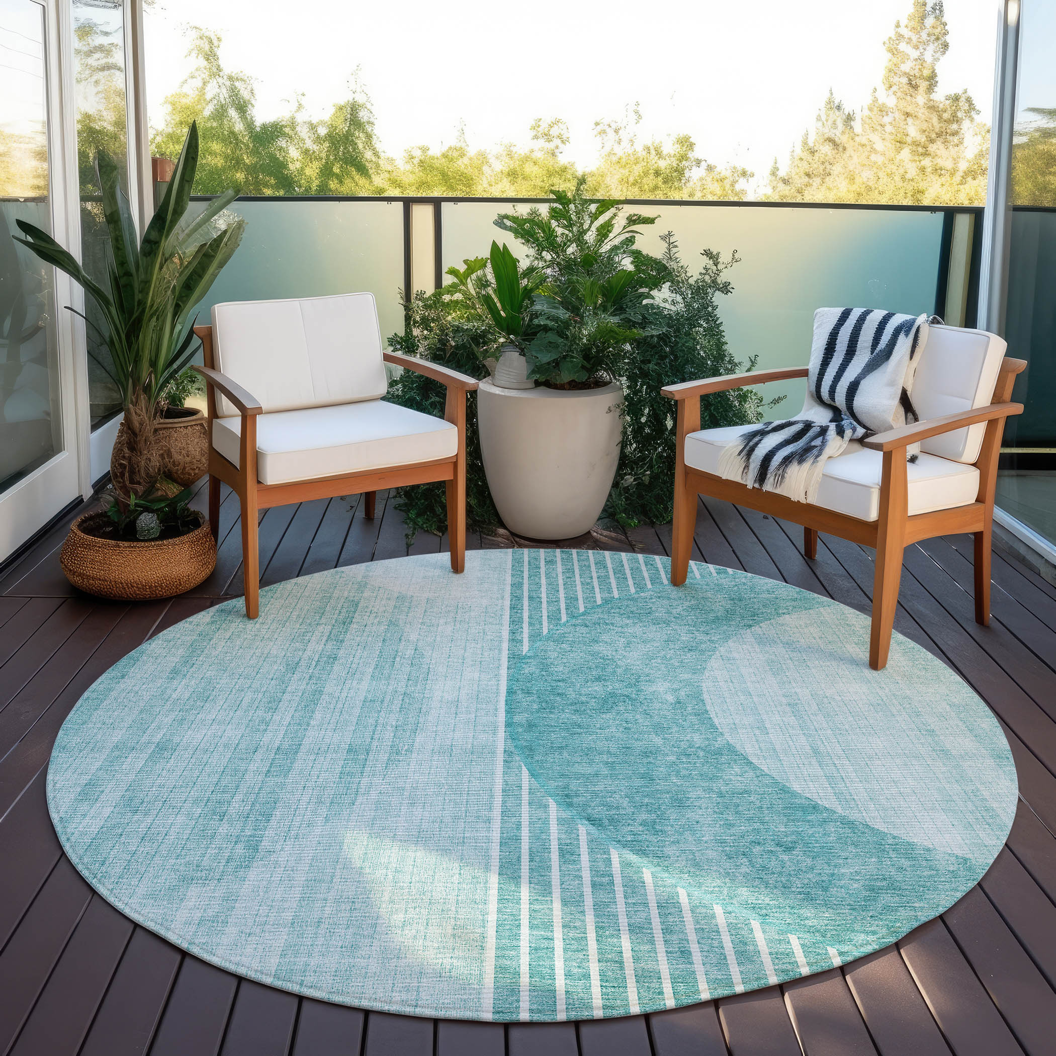 Addison Rugs ACN676TE8RO rugs - View #7