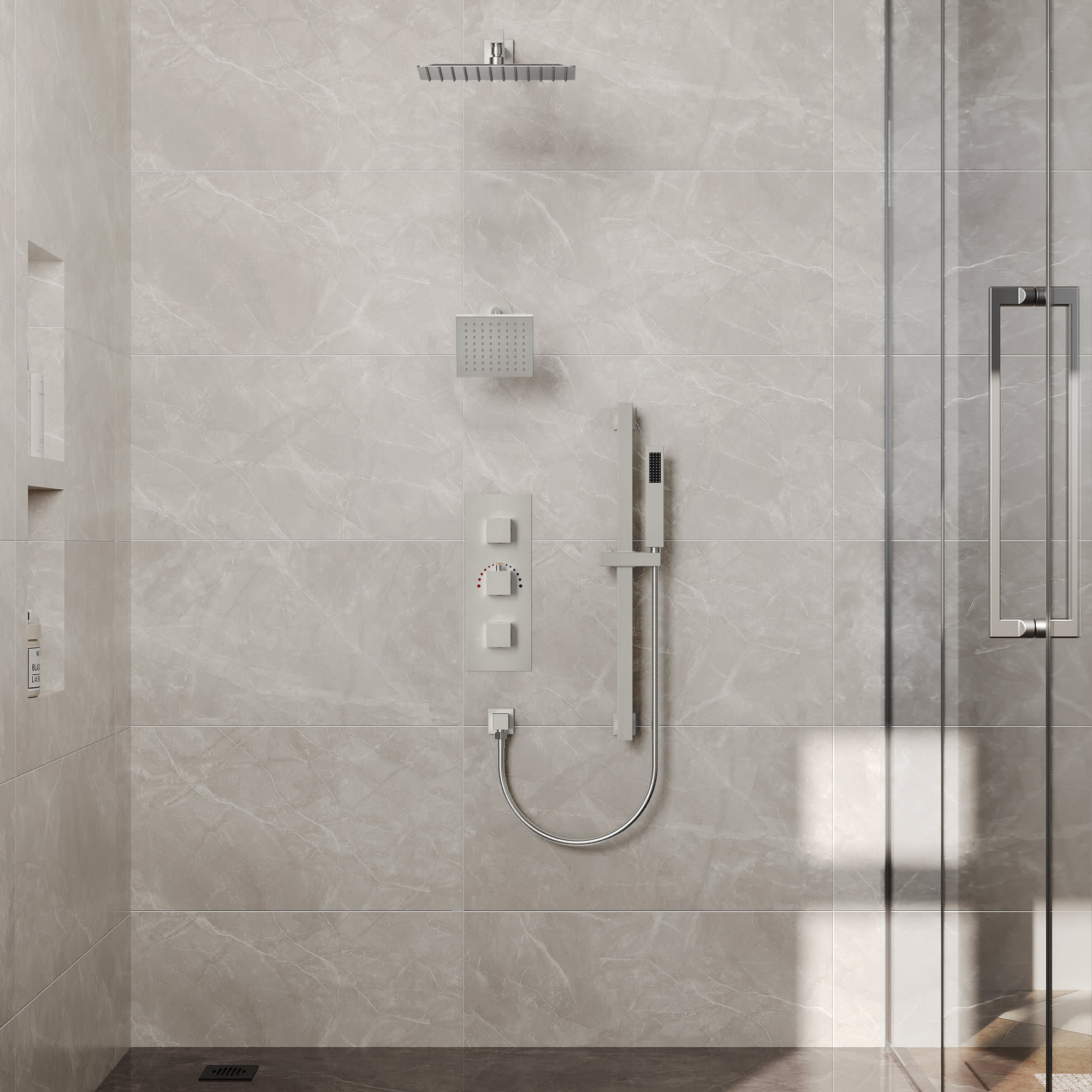 EVERSTEIN SFS-1016A-NK12 Showerhead-Bar-Panels - View #3