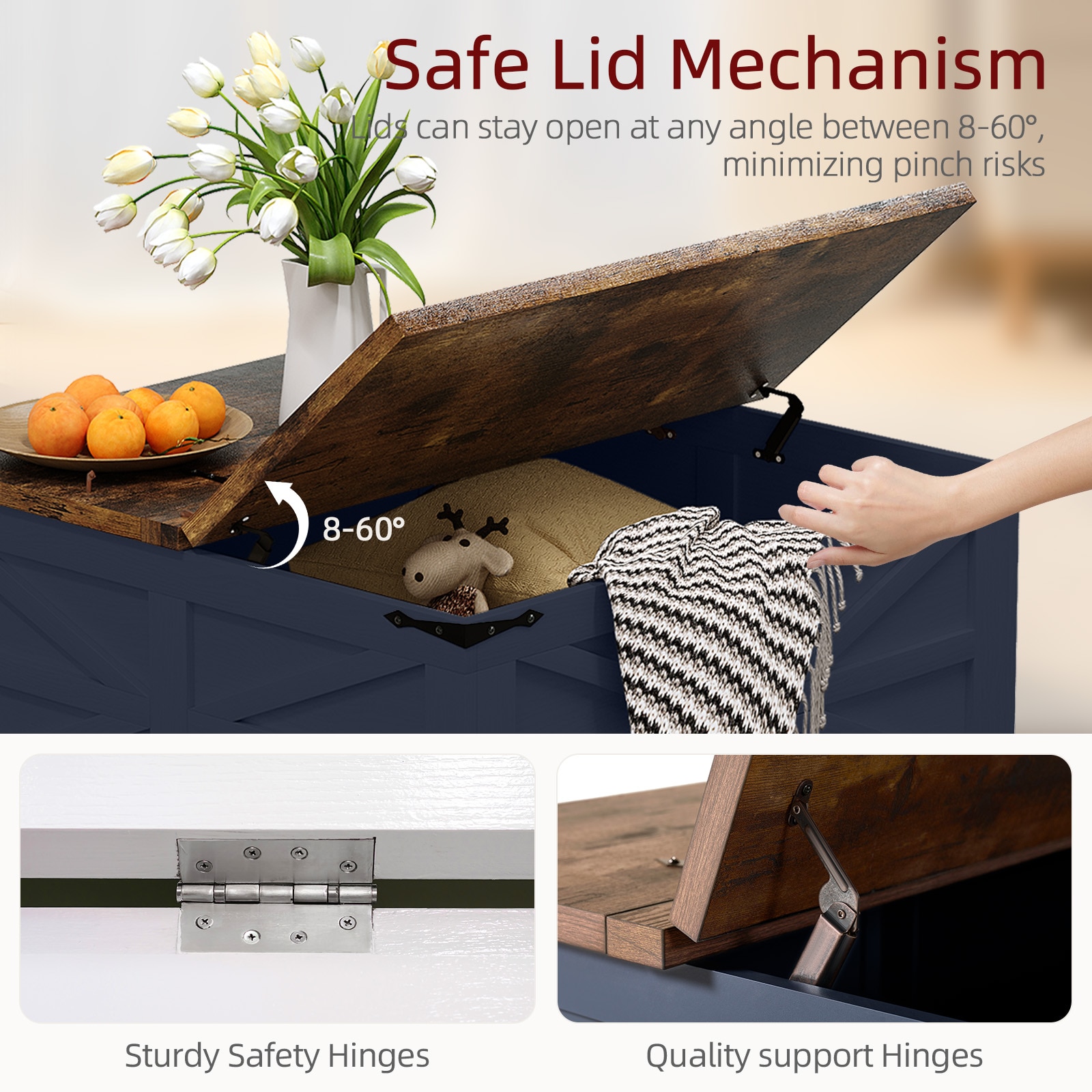 AOXUN ZZCF-03101BU Coffee-Tables - View #5