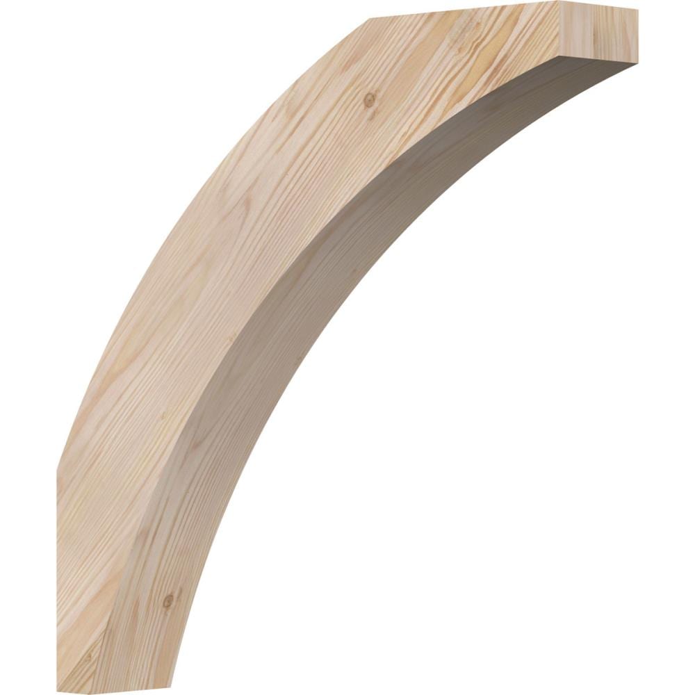 Ekena Millwork BRC04X20X20THR00SDF 3-1/2-in x 20-in x 20-in Douglas Fir Wood Thorton Smooth Knee Brace