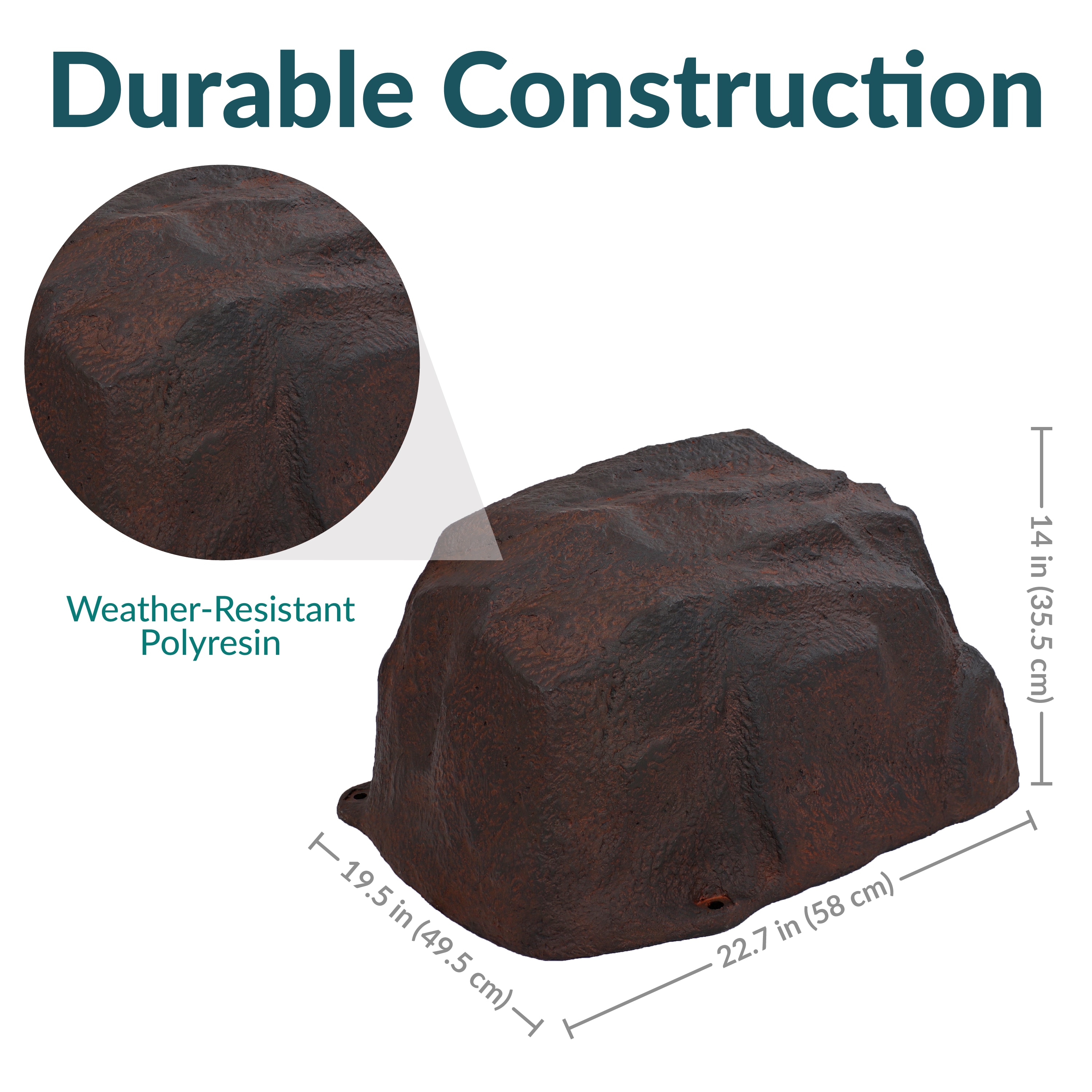 Sunnydaze Decor DG-523-COMBO-2PK Landscaping-Rock - View #3