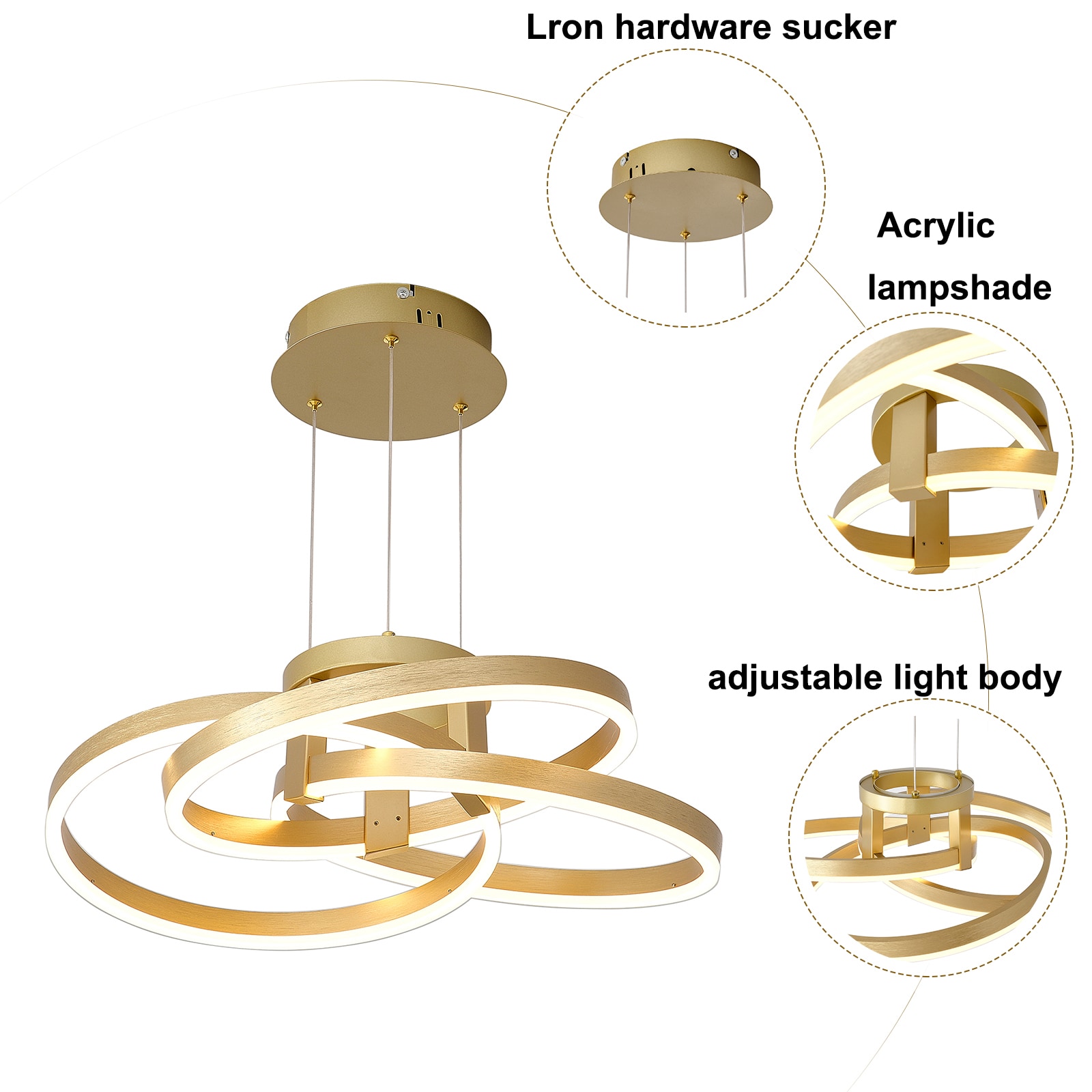 Oukaning HG-HCXLST-6536-US Pendant-Lights - View #8