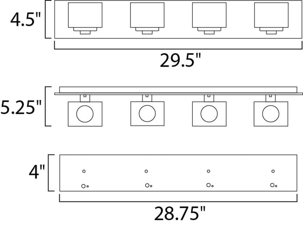Maxim Lighting 10004CLPC b089995 - View #3