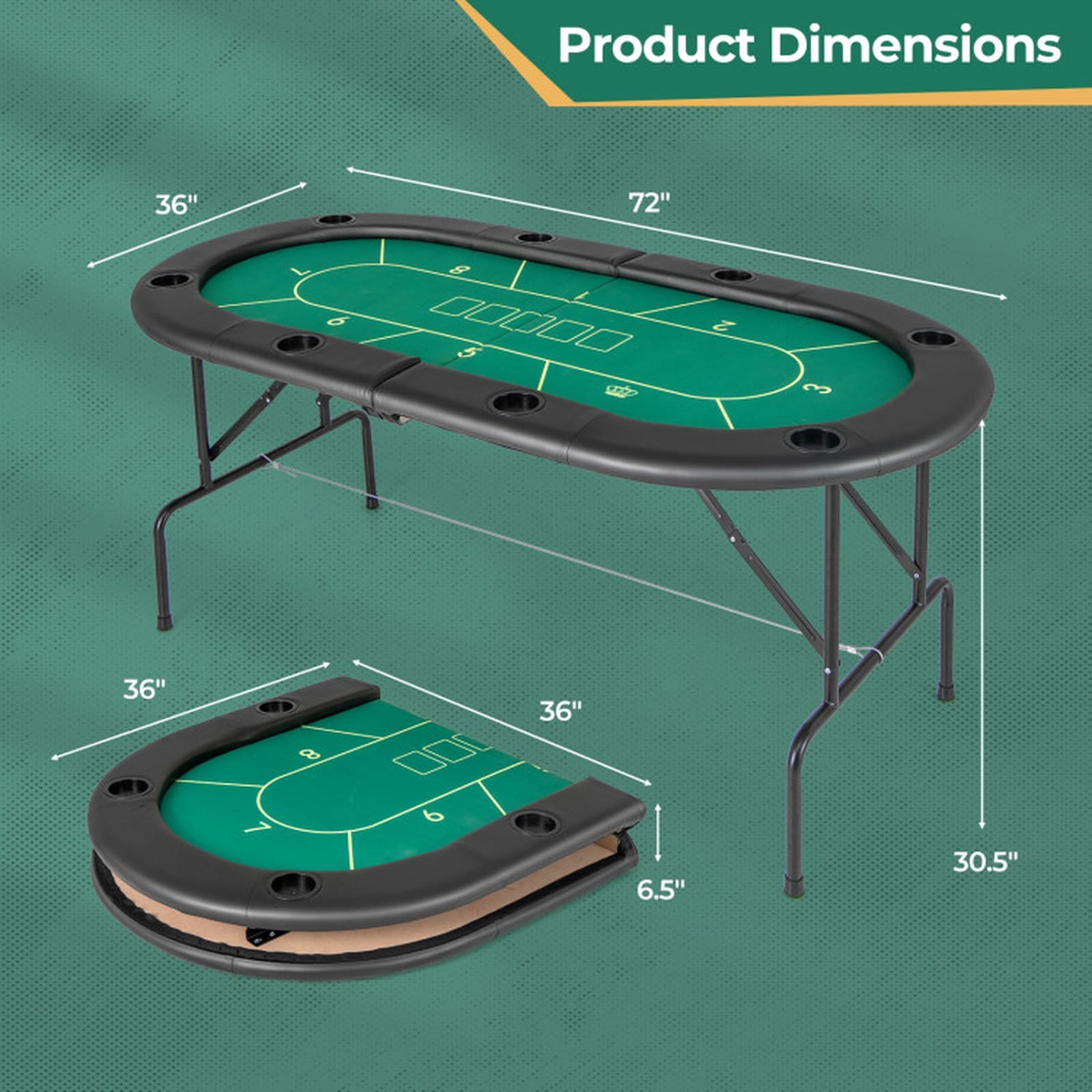 SUGIFT LW047SUGHY452 Folding-Tables - View #3