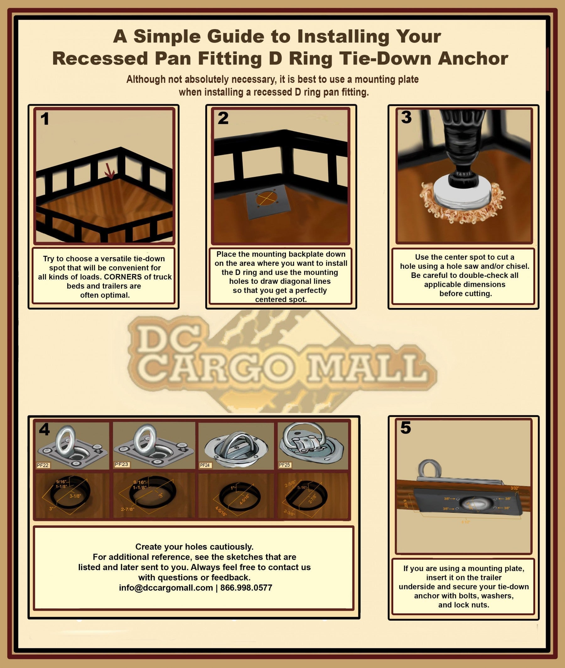 DC Cargo PFK23 Tie-Down-Hardware - View #7