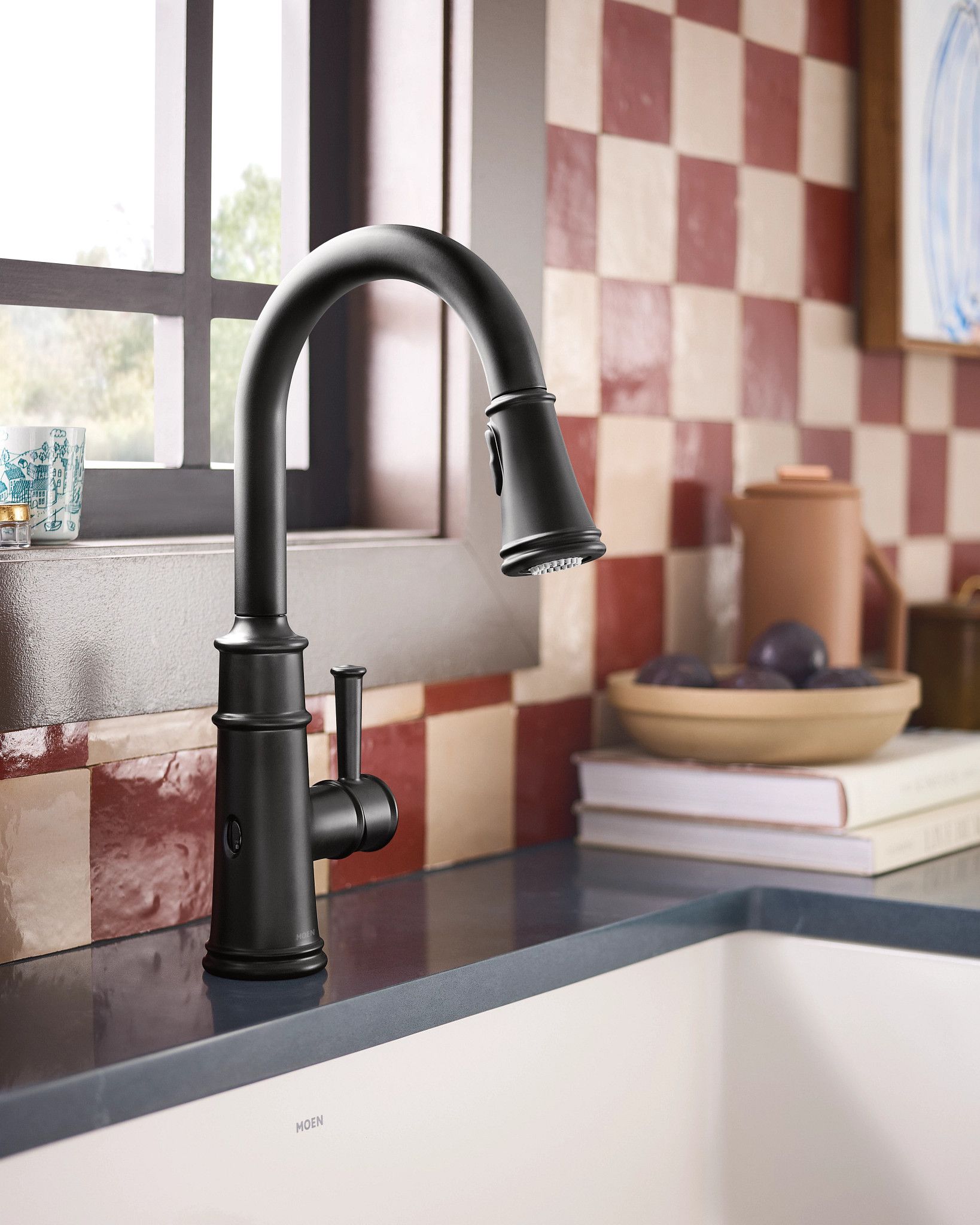 Moen 7260EWBL Kitchen-Faucets - View #2