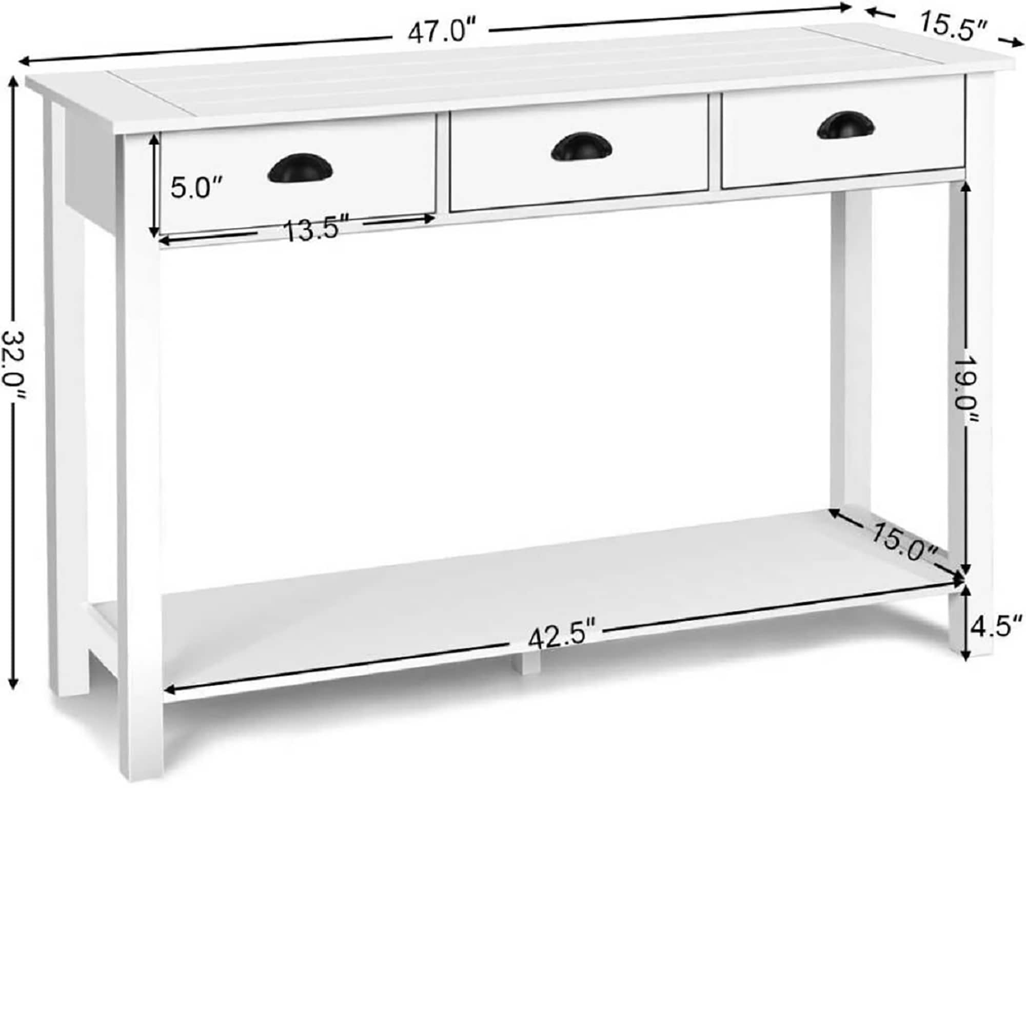Costway SXL00118 Console-Sofa-Tables - View #2