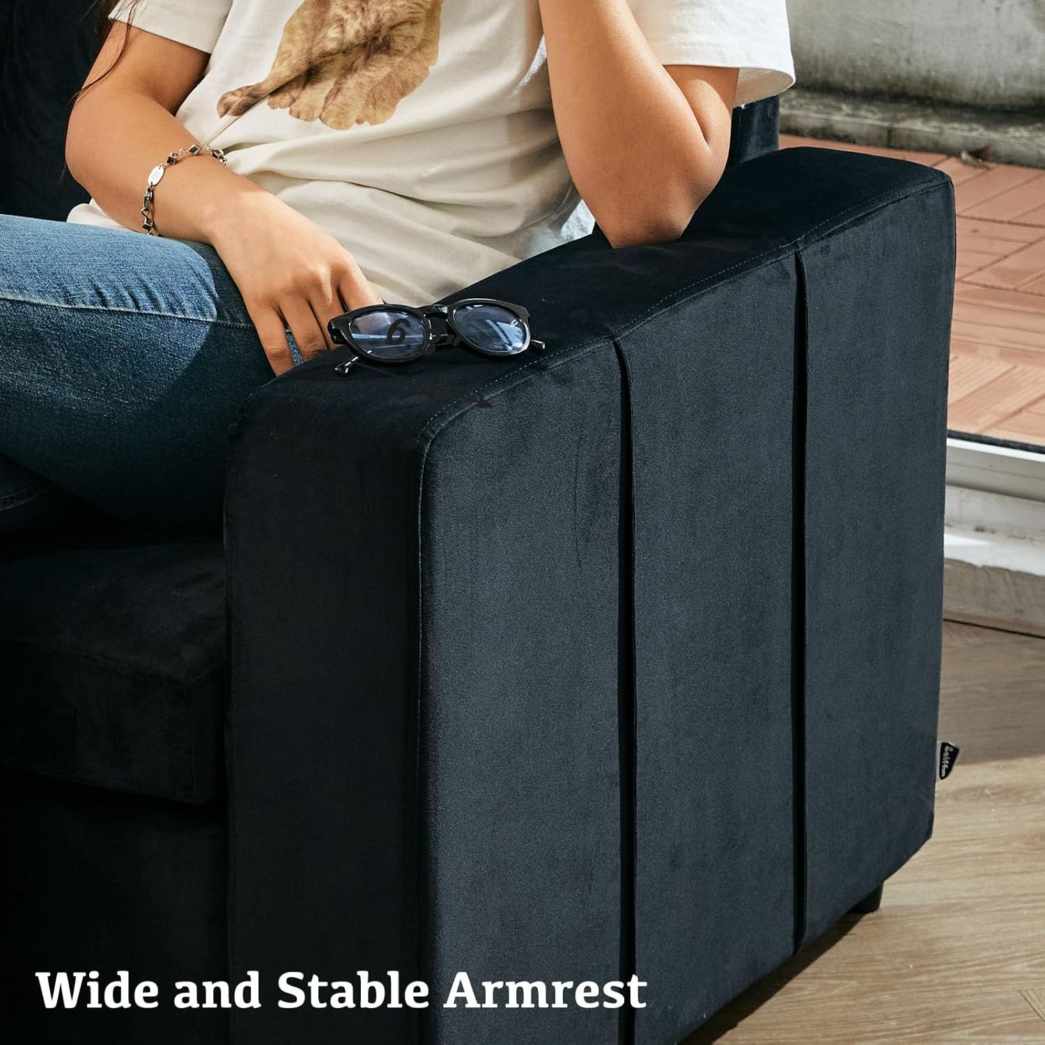 Belffin BF096V-AB2C2E-BLACK futons - View #5