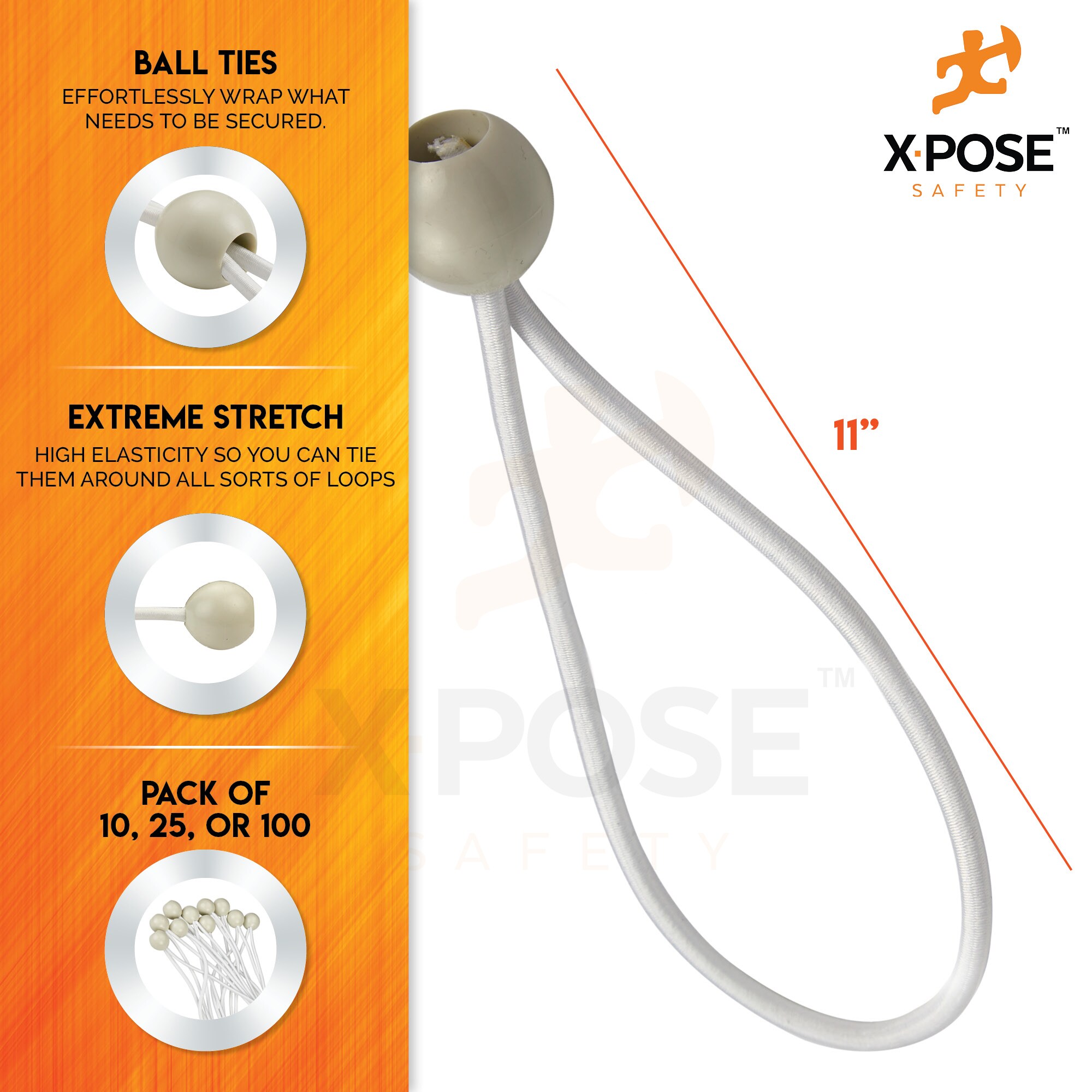 XPOSE SAFETY BB-11W-10-X Tarp-Accessories - View #2