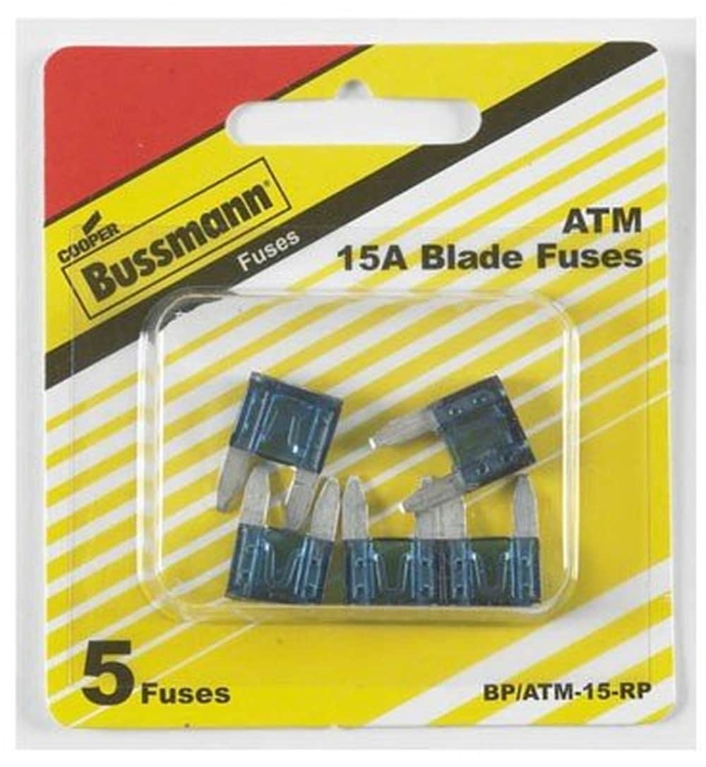  ATM 15A Time-Delay Mini Blade Fuse Single Pack