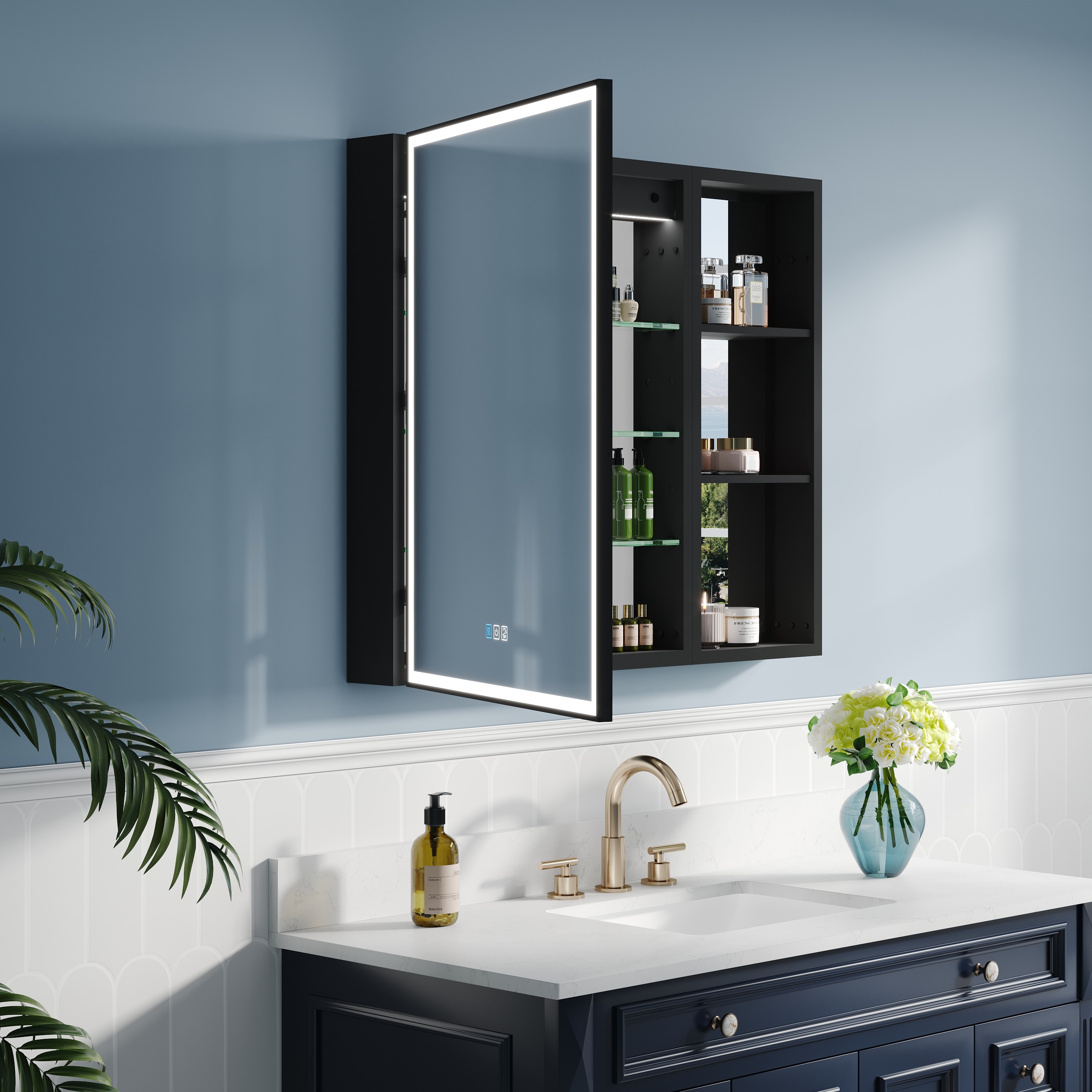 CALVON RC12-2430L-MC Bathroom-Medicine-Cabinets - View #10