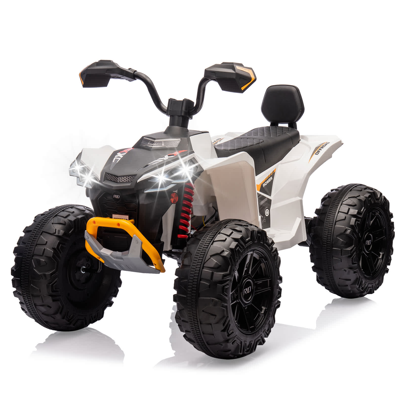 Qeetex SUN-PTG-334SC593 24V 2 Seater Ride On ATV for Kids Electric Off Road Vehicle High Low Speed Battery Powered Car