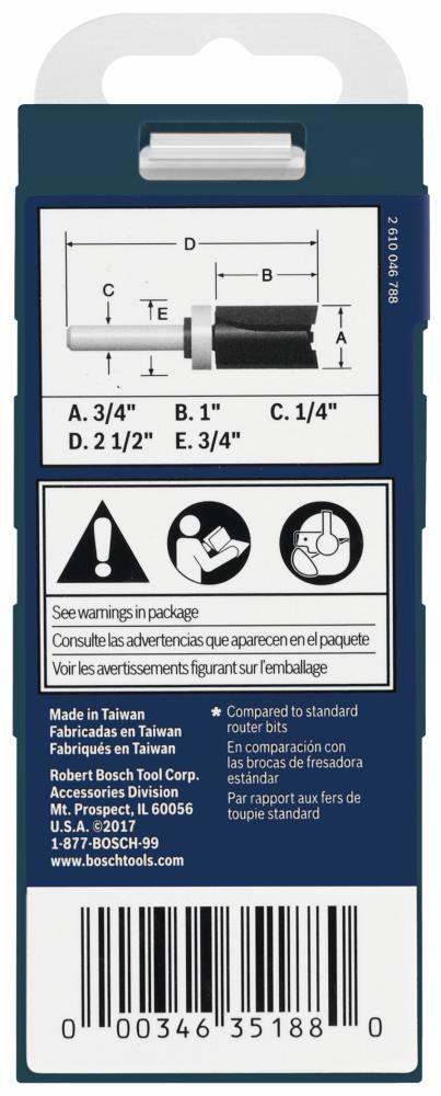 Bosch 85682MC Straight-Mortising-Router-Bits - View #4