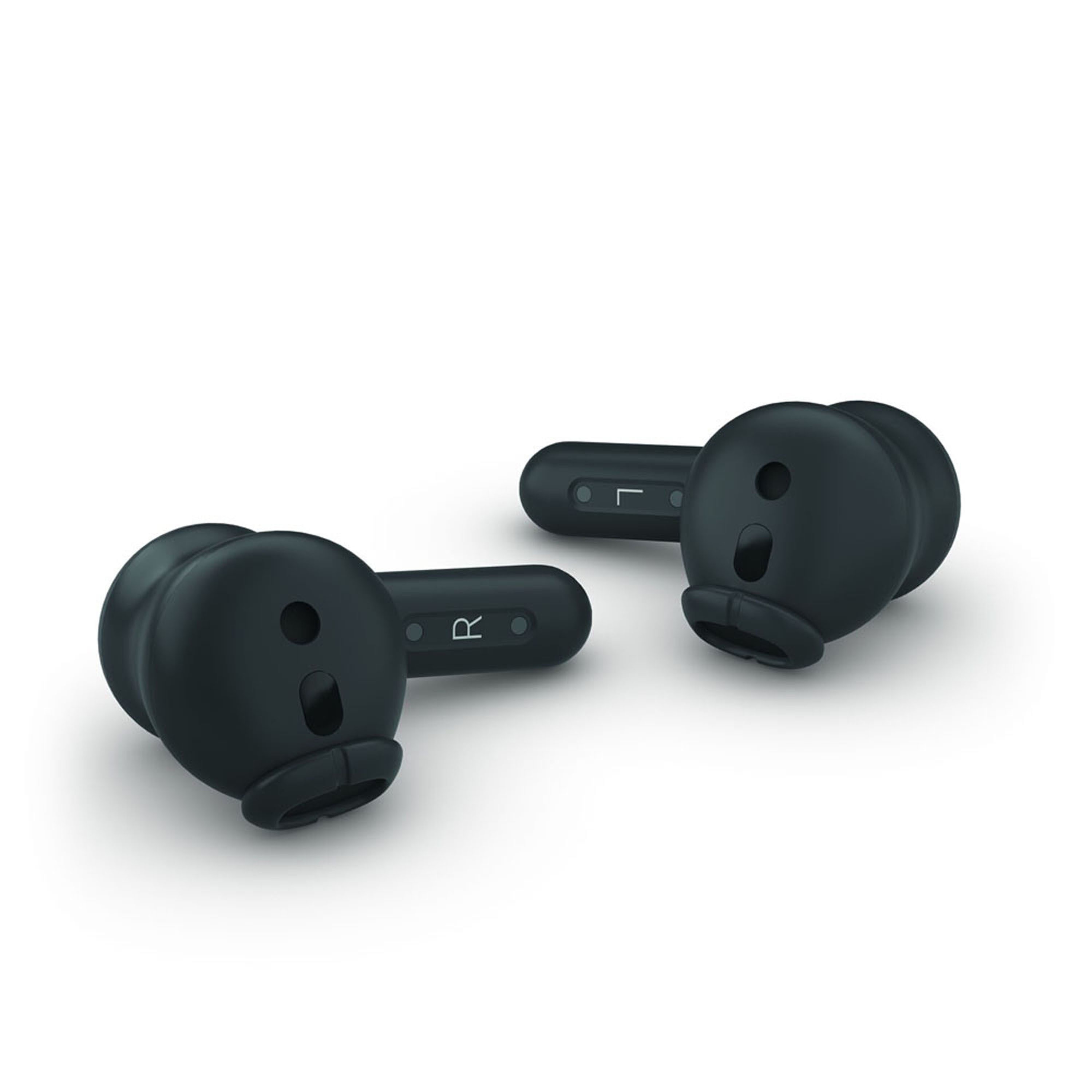 All-new Echo Buds 2023 Release True Wireless Bluetooth 5.2 Earbuds  with Alexa, multipoint, 20H battery with charging case, fast charging,  sweat resistant, semi-in-ear Black in the Headphones department at