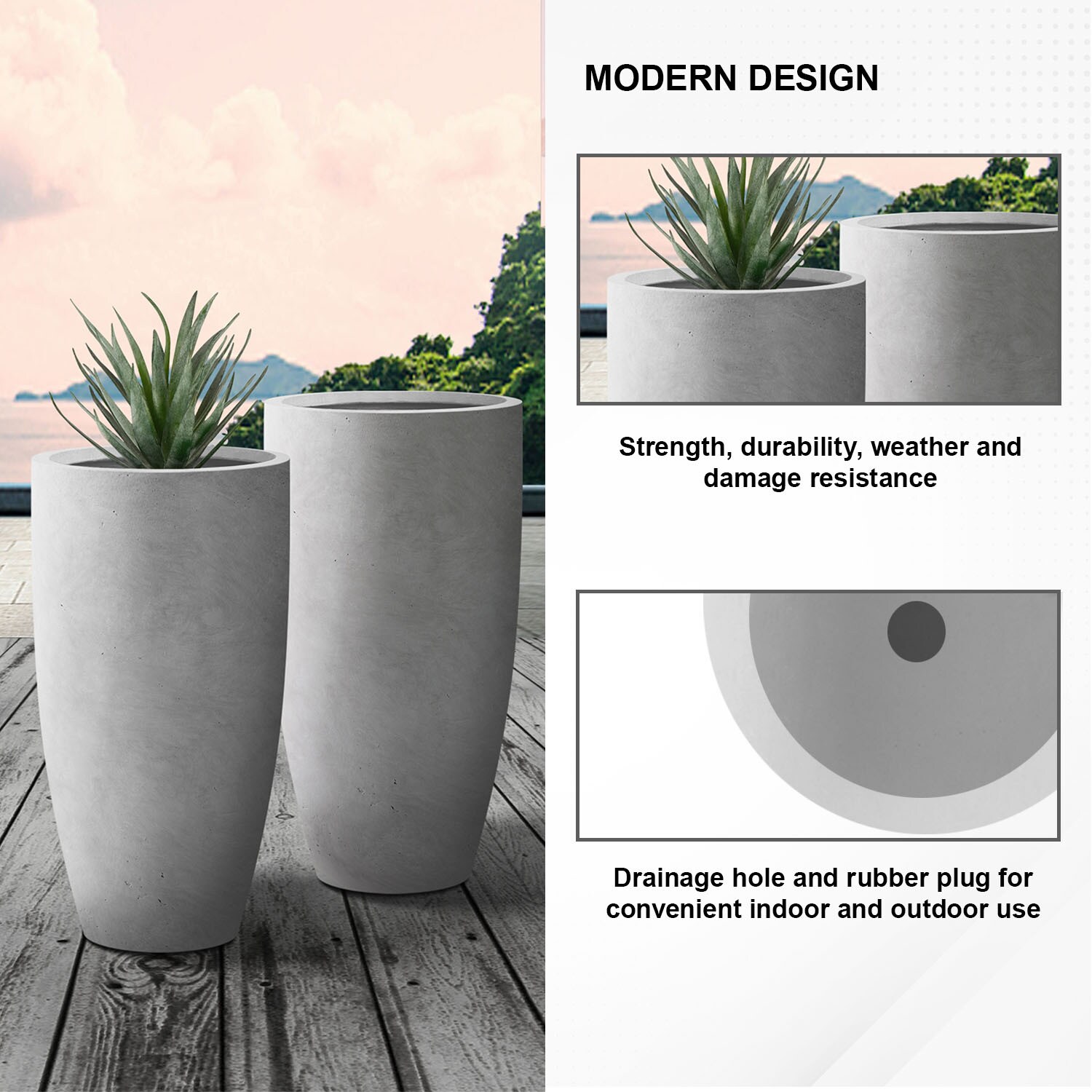 PLANTARA PA099A2-8021 Planter-Window-Box - View #5