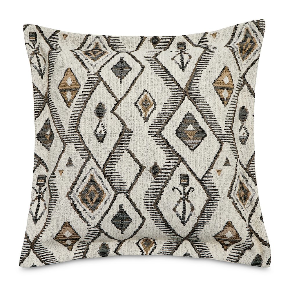 Michael Amini  Explorer Alvarado 21in Square Pillow Set of 2  Paver