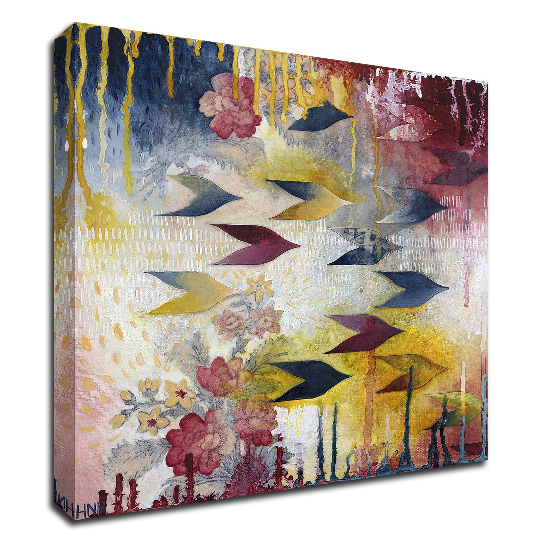 Tangletown Fine Art 8R1133DC-1414 Orpheus Heather Noel Robinson 14-in H x 14-in W Abstract Print on Canvas