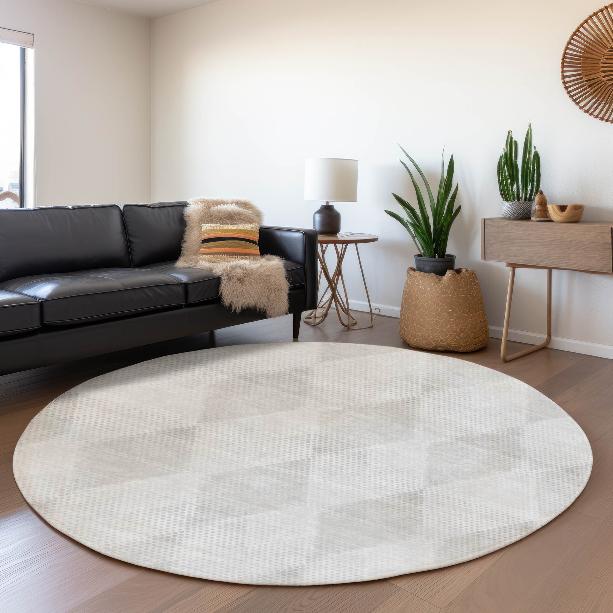 Addison Rugs AMF558GY30X46 Mayfield AMF558GY 2 x 3 (ft) Loomed Polyester Gray Rectangular Indoor Geometric Machine washable Area rug
