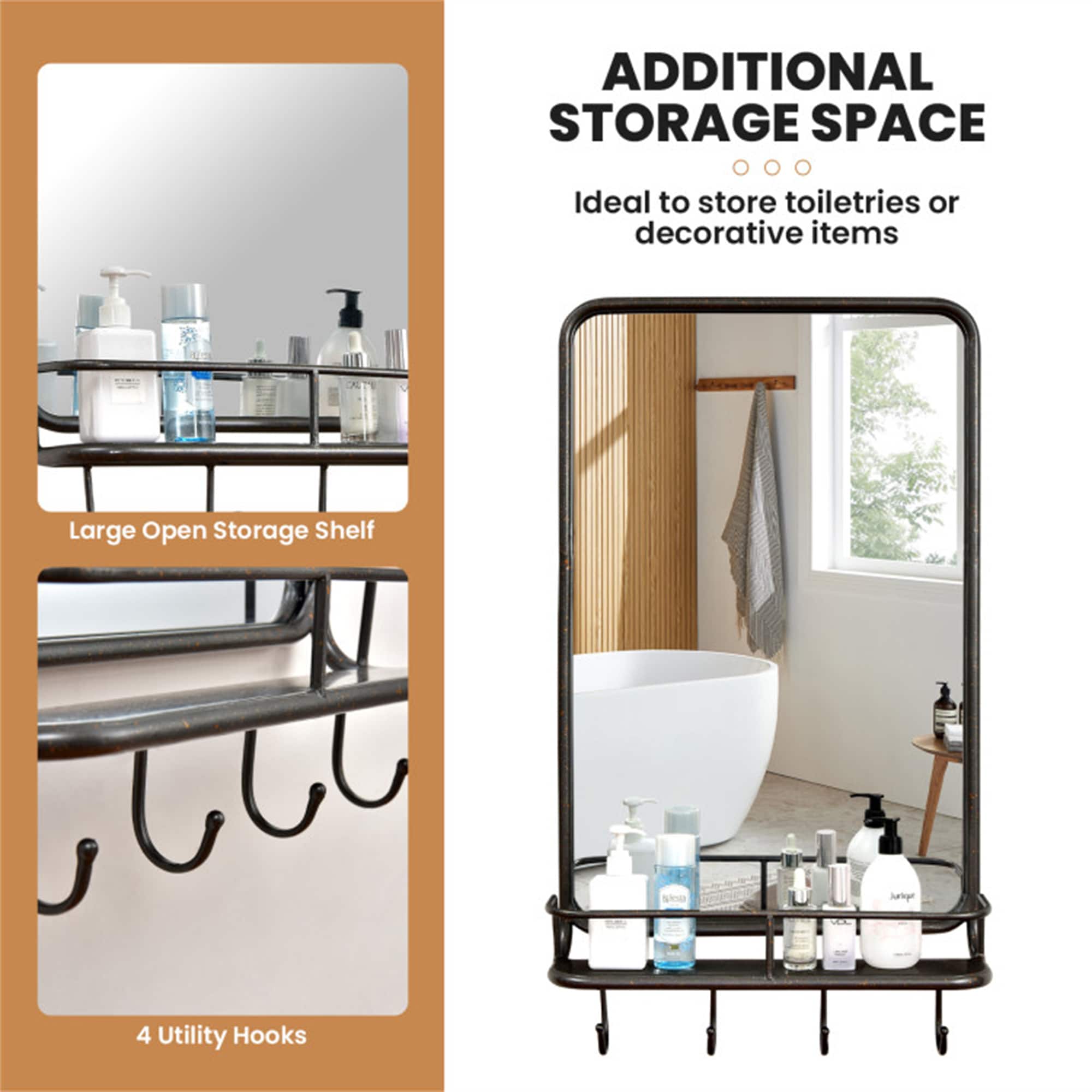 BABOOM BOM-JV10299-CO Framed-Bath-Mirrors - View #9