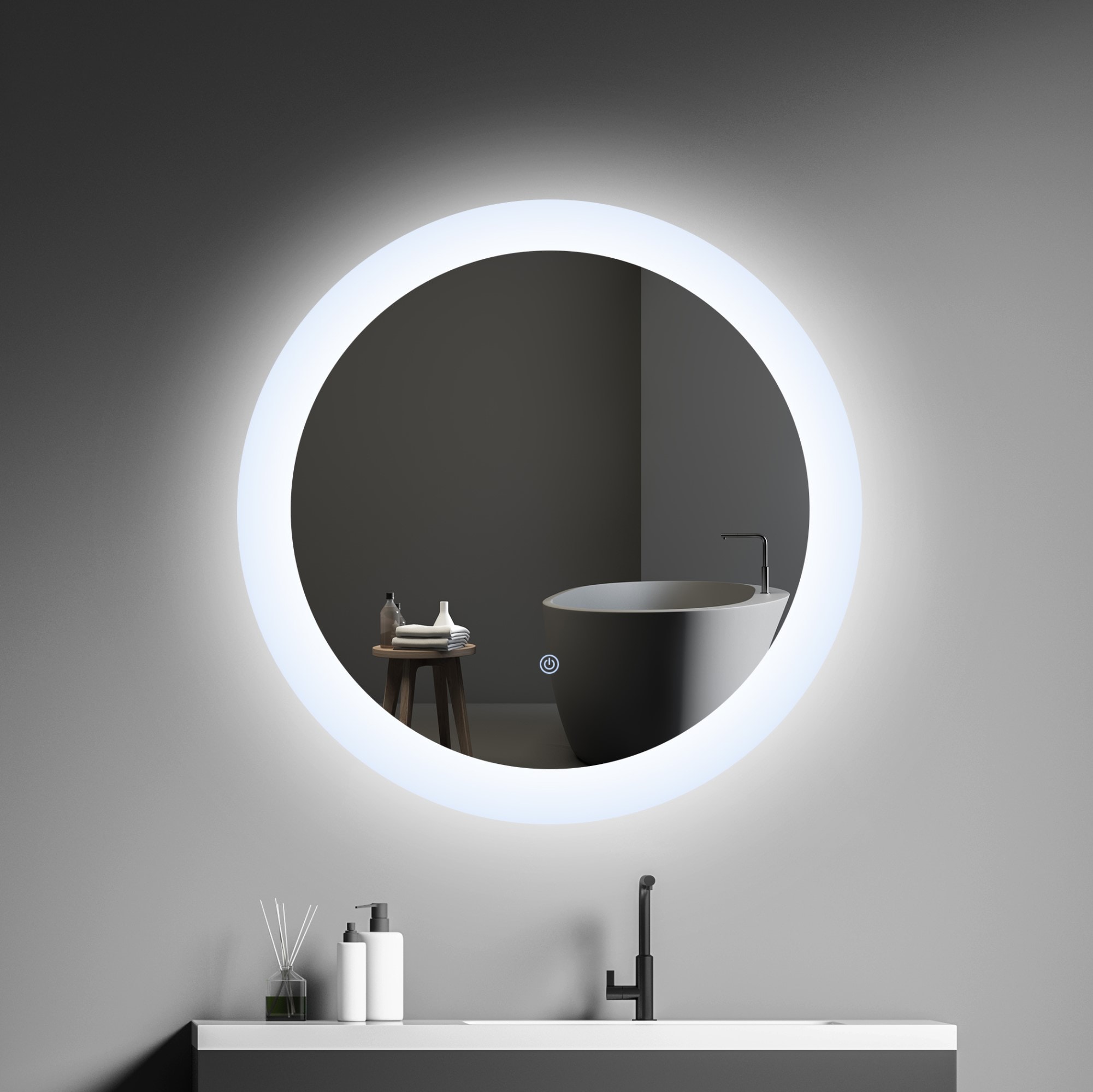 Forclover EVR-BM03 Framed-Bath-Mirrors - View #4