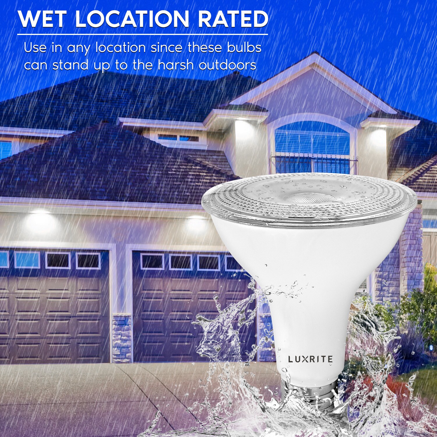 Luxrite LR31608-4PK Led-Flood-Spot-Light-Bulbs - View #2